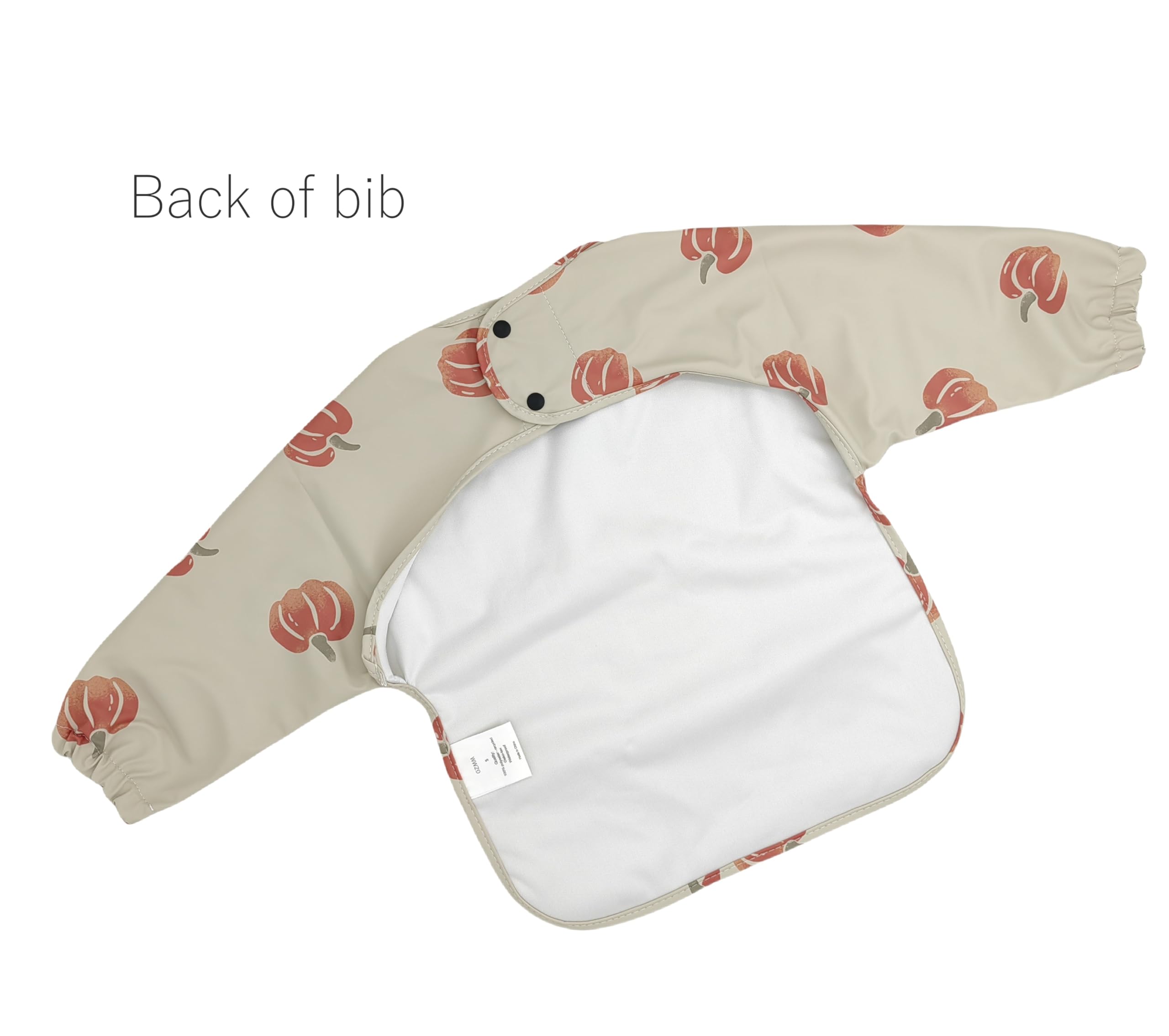 Waterproof Baby Bibs for Infants & Toddlers - Long Sleeve Feeding Bib with Food Catcher | Easy to Clean & Washable | Perfect for Messy Mealtime & Baby-Led Weaning