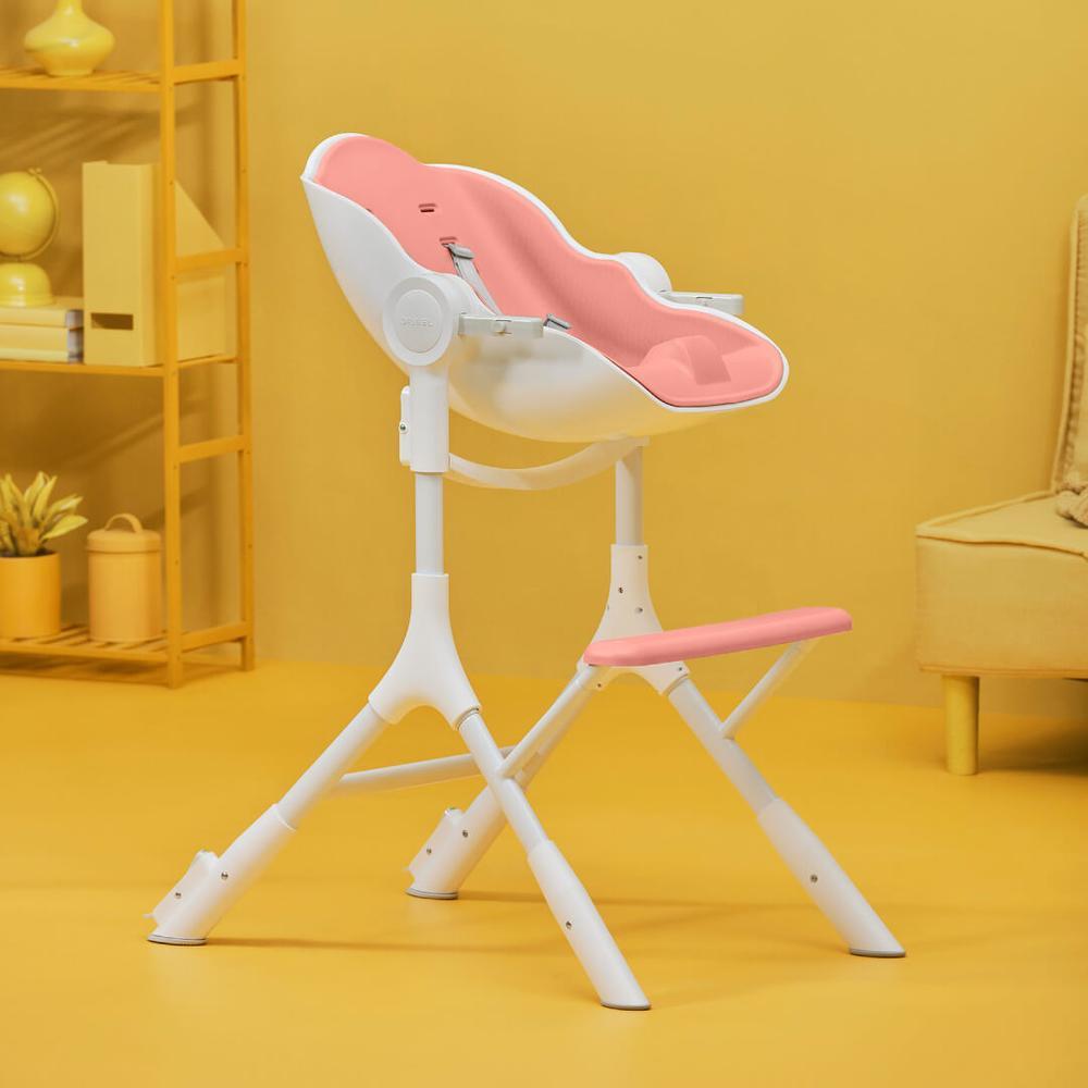 Oribel Cocoon Z Glider High Chair - Modern Baby Feeding Chair with Adjustable Height & Recline | Perfect for Dining, Weaning & Playtime at Home