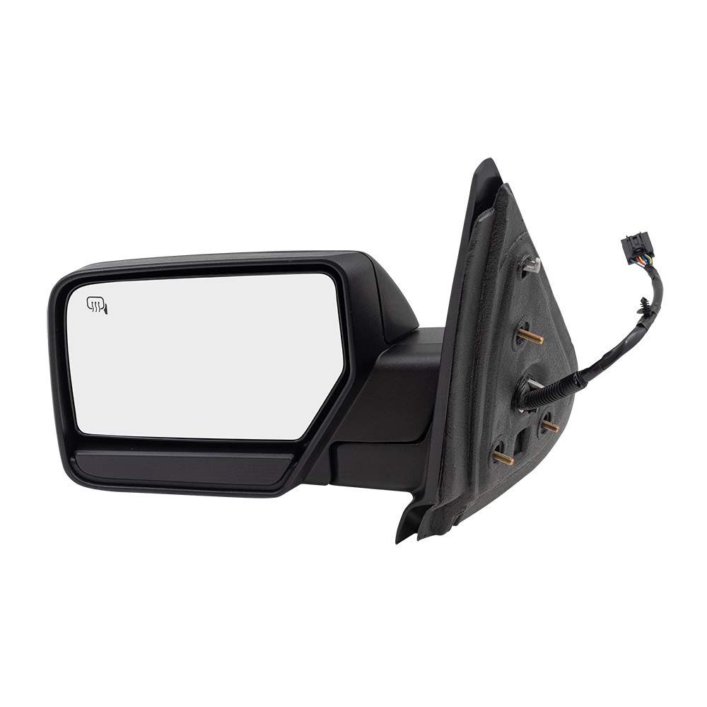 07-10 Ford Expedition Heated Power Side Mirror with Puddle Light - Replacement Driver Side Mirror for Enhanced Visibility & Safety in Rainy or Dark Conditions