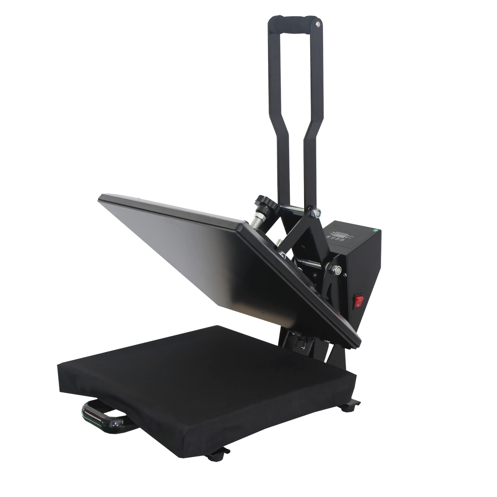 INTSUPERMAI 15x15 Inch Digital Heat Press Machine - 110V Clamshell Sublimation Transfer Press for T-Shirts, Mugs & HTV (Heat Transfer Vinyl) | Perfect for DIY Crafts, Custom Apparel & Small Business Printing