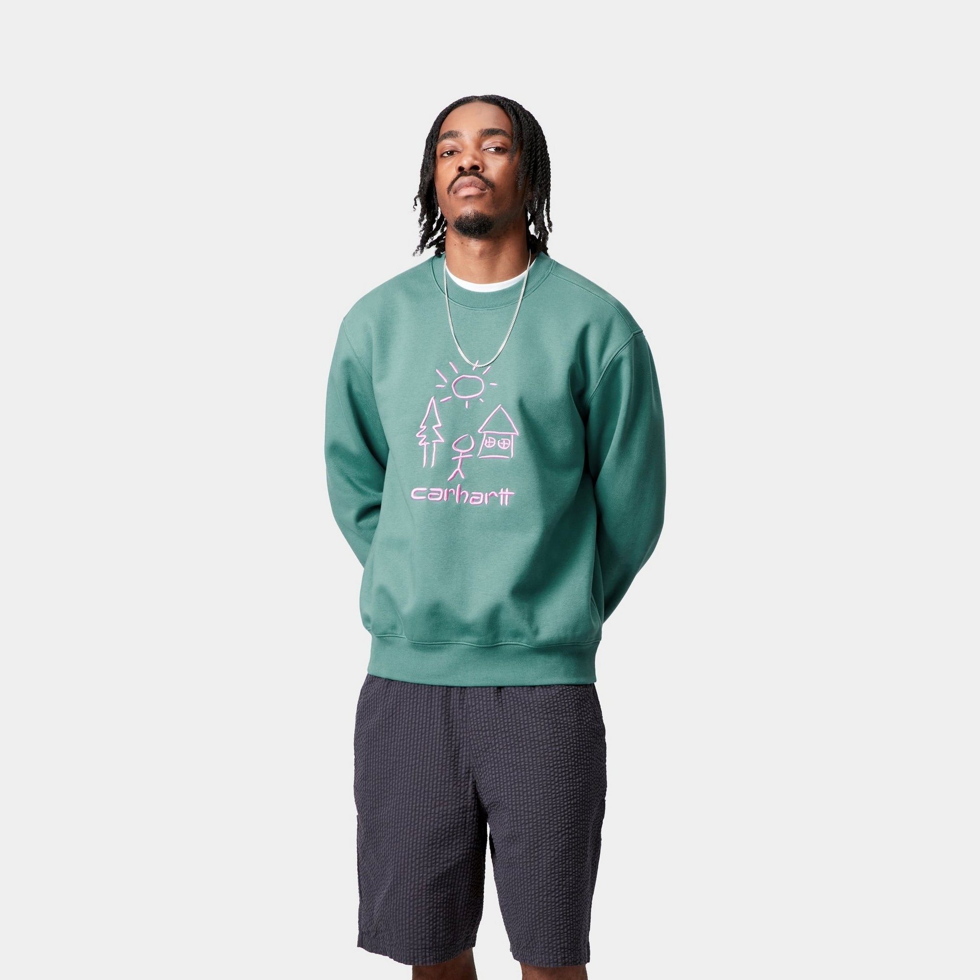 Masterpiece Sweatshirt - Saguaro Pink | Cozy Pullover Hoodie for Women & Men | Perfect for Casual Wear, Street Style & Loungewear
