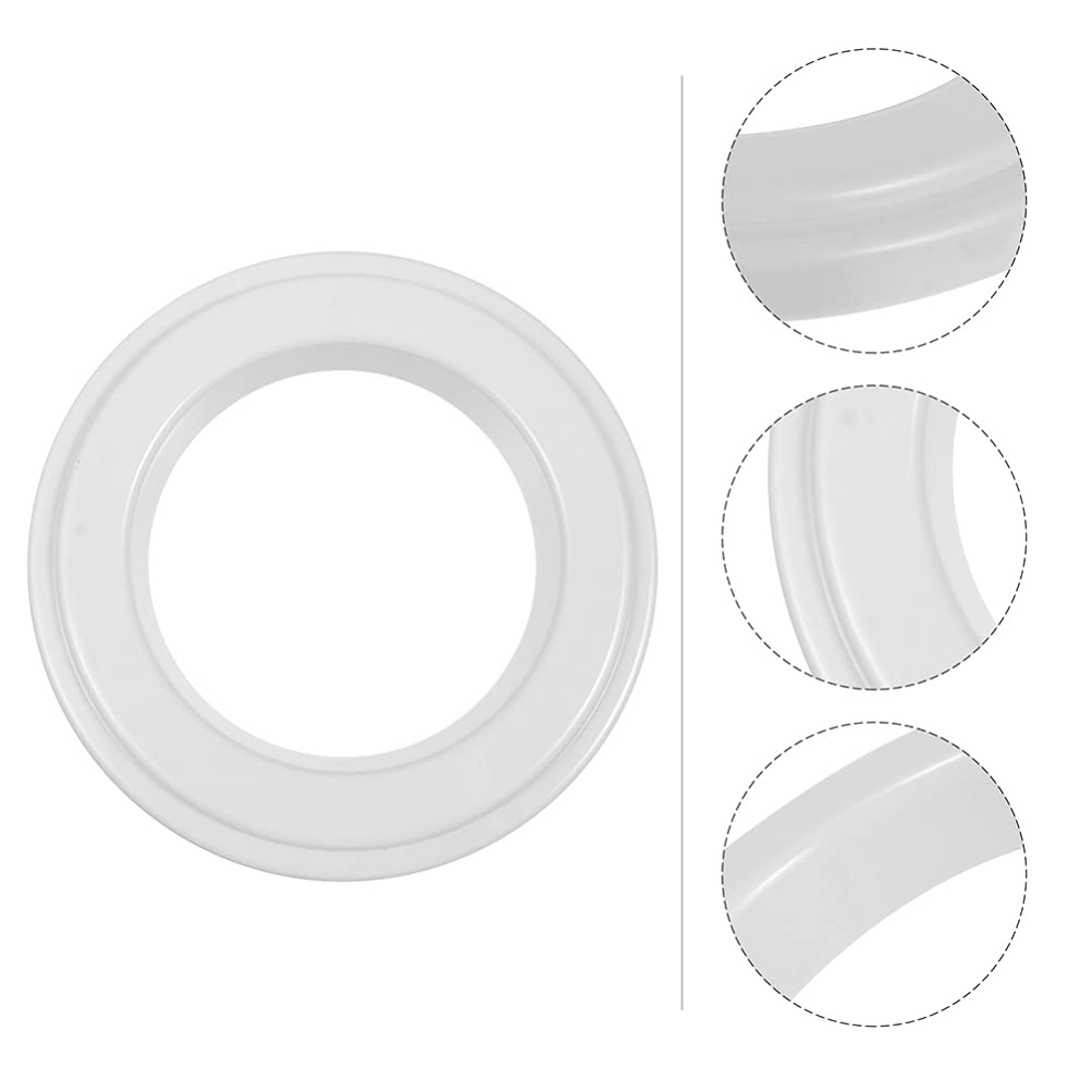 Cabilock 1pc Plastic Pizza Saucing Ring - Practical Pizza Baking Tool for Even Sauce Distribution, Dough Prep & Homemade Pizza Making - Ideal for Kitchen Bakeware, DIY Pizza & Restaurant Use