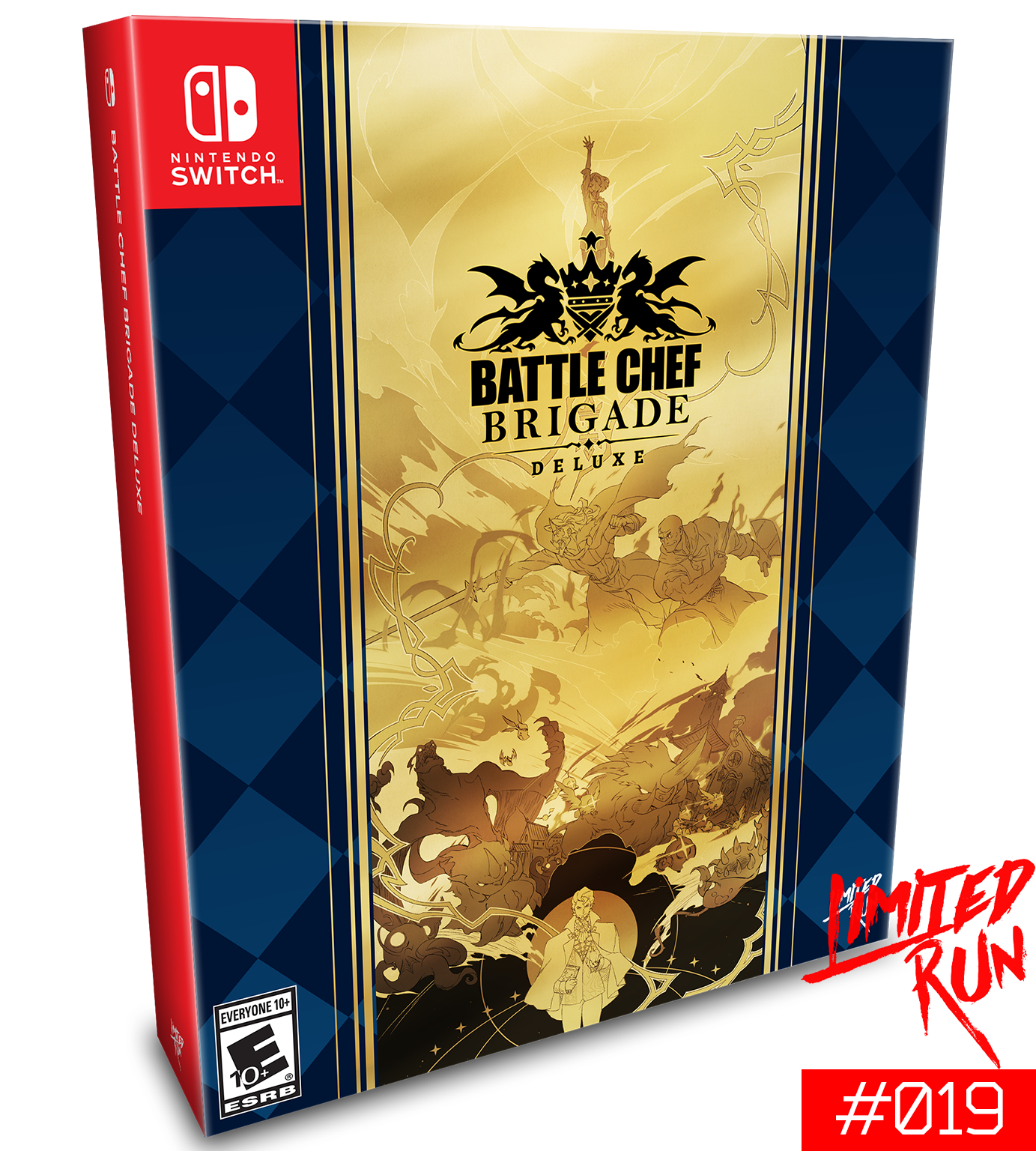 Battle Chef Brigade Brigadier Edition - Nintendo Switch Limited Run #19 - Collector's Edition for Gaming Enthusiasts | Perfect for Casual Play & Competitive Battles