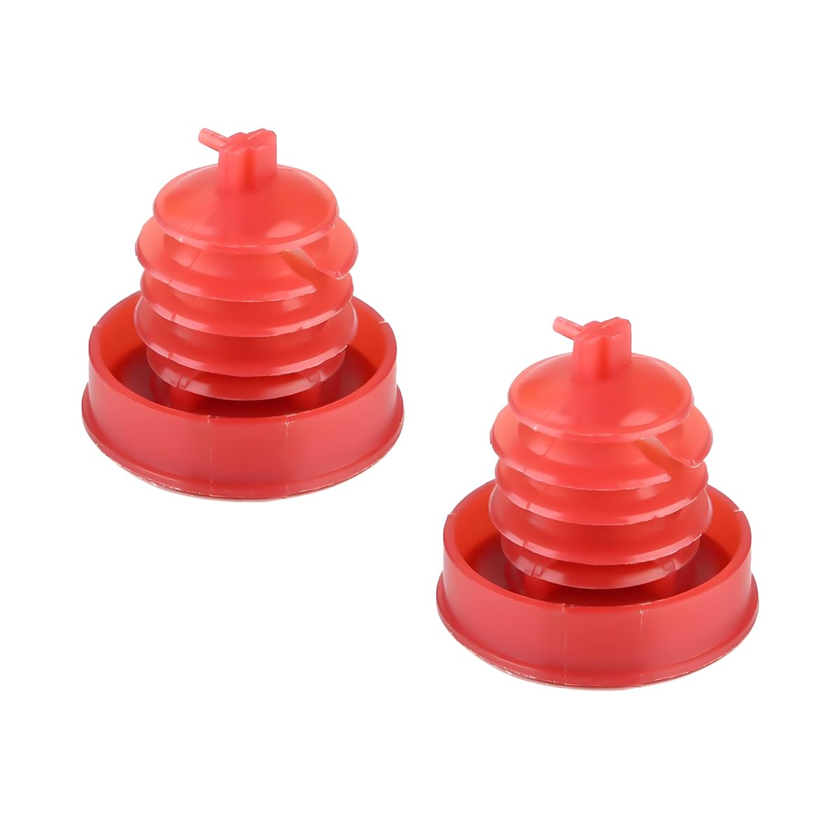 2PCS Universal Car Hydraulic Power Steering Pump Reservoir Cap Plug Cover - Compatible with Acura MDX, RDX, RL, RSX, TL, TSX & Honda CR-V - Durable Replacement Auto Parts for Leak Prevention & Engine Protection - Perfect for DIY Car Maintenance & Repair