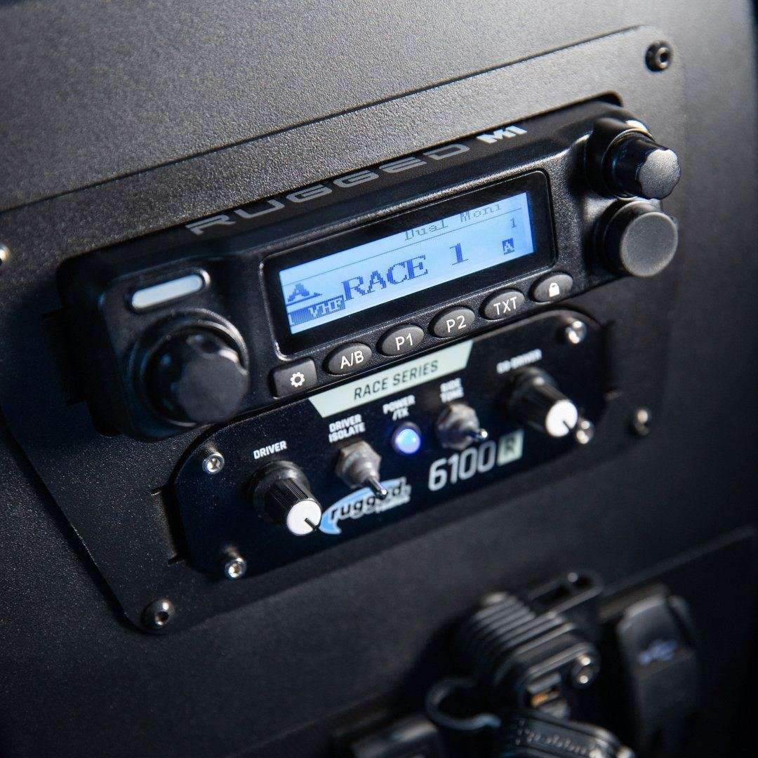 Rugged RACE SERIES M1 Mobile Radio Kit with Antenna - Long Range Communication for Off-Road Racing, Emergency Response & Outdoor Adventures
