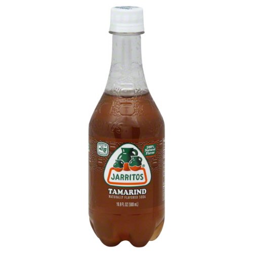 Jarritos Tamarindo Soda - 16.9 oz Plastic Bottles (Pack of 24) | Refreshing Mexican Soft Drink for Parties, BBQs & Family Gatherings