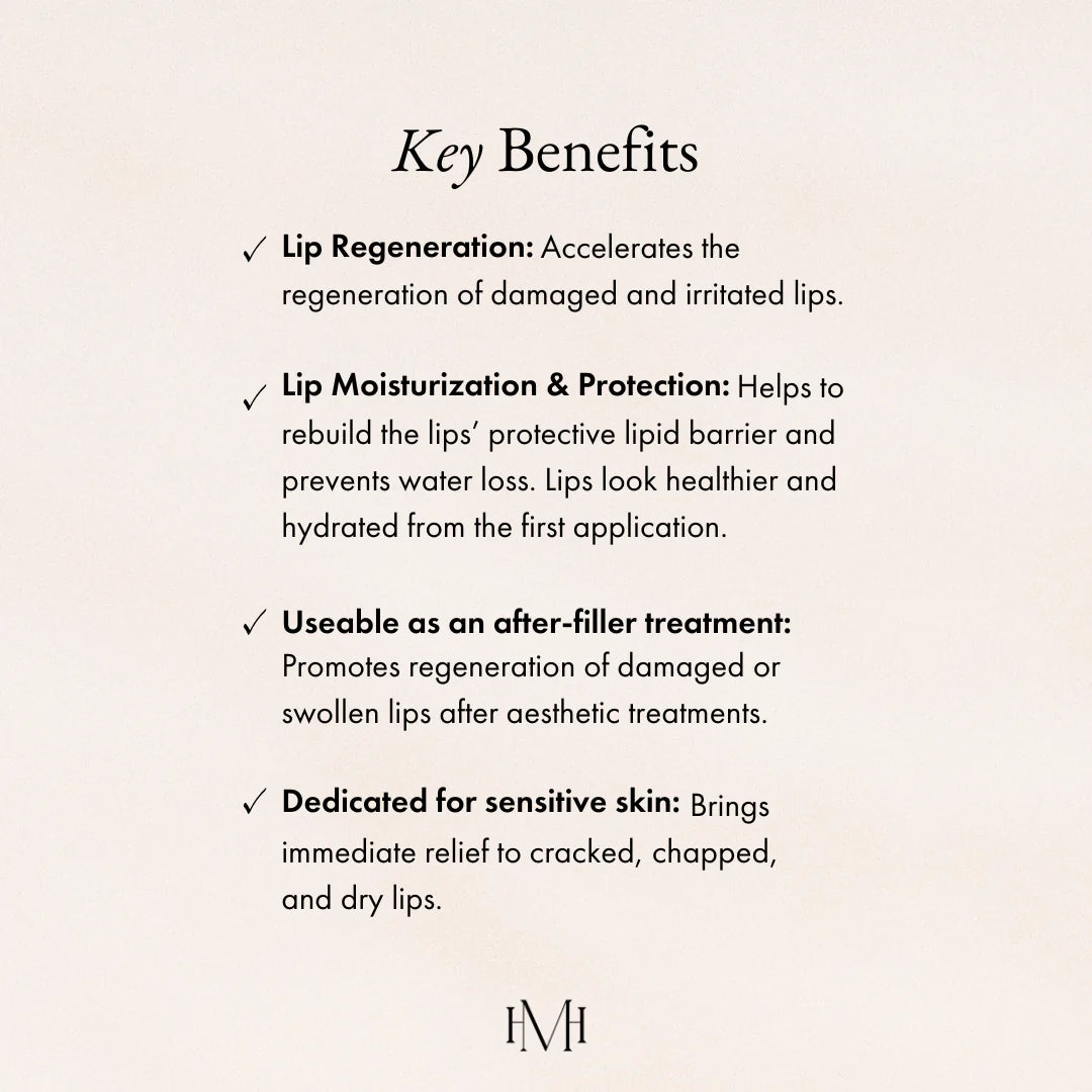 Deep Regenerating Lip Balm for Dry & Chapped Lips - Hydrating & Nourishing Treatment for All-Day Moisture - Perfect for Winter, Travel & Outdoor Activities