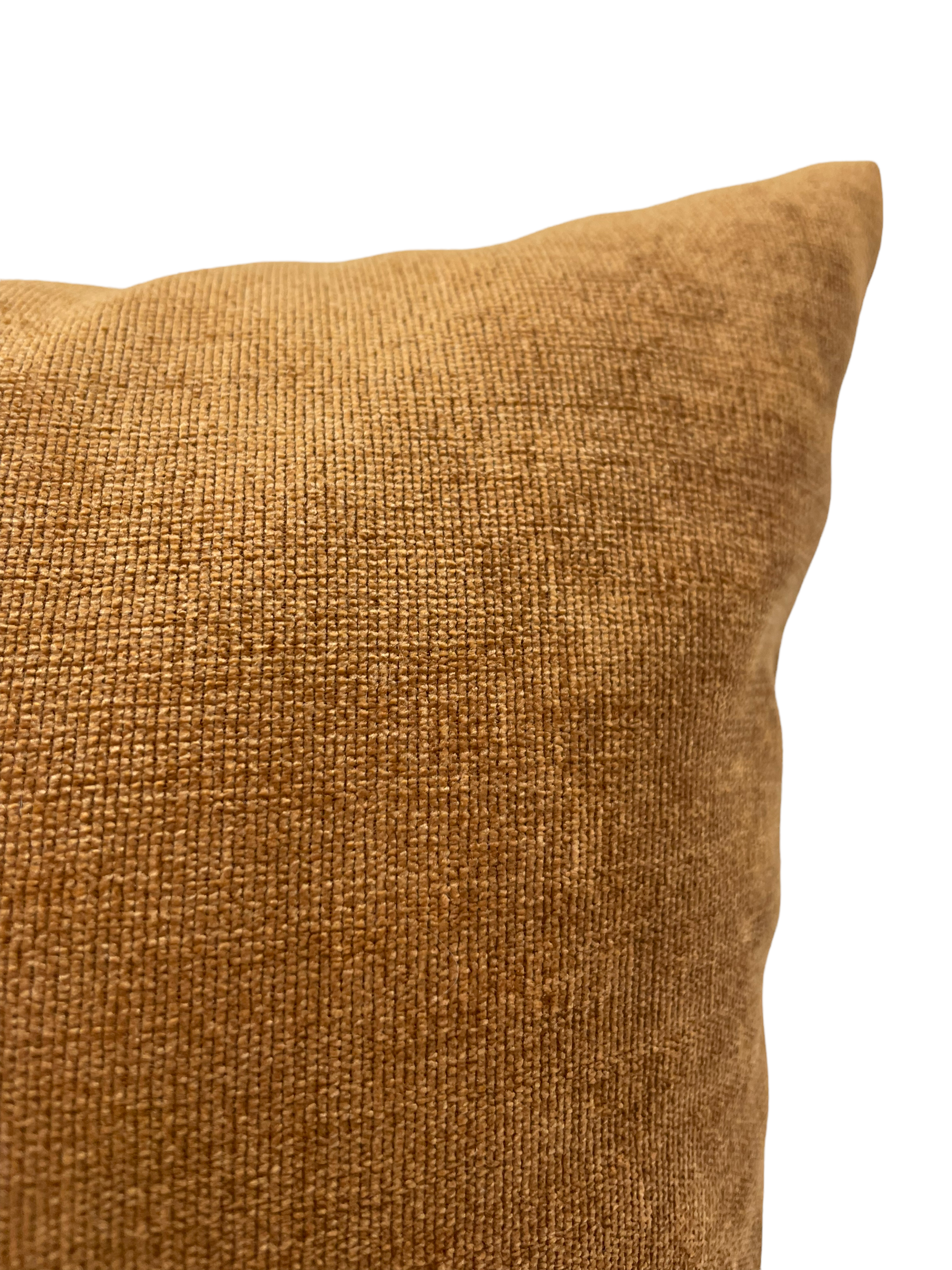 Luxury Royal Chocolate Brown Velvet Throw Pillow - Soft Decorative Couch Pillow for Living Room, Bedroom & Sofa - Elegant Home Decor Accent for Cozy Comfort