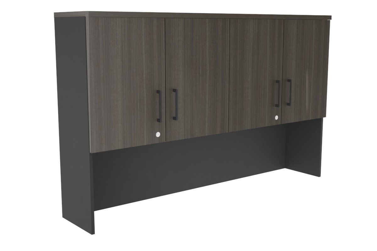Open Hutch with Shelves & Small Doors - 1600W x 1120H x 350D - Perfect for Kitchen Storage, Dining Room Display, or Home Office Organization