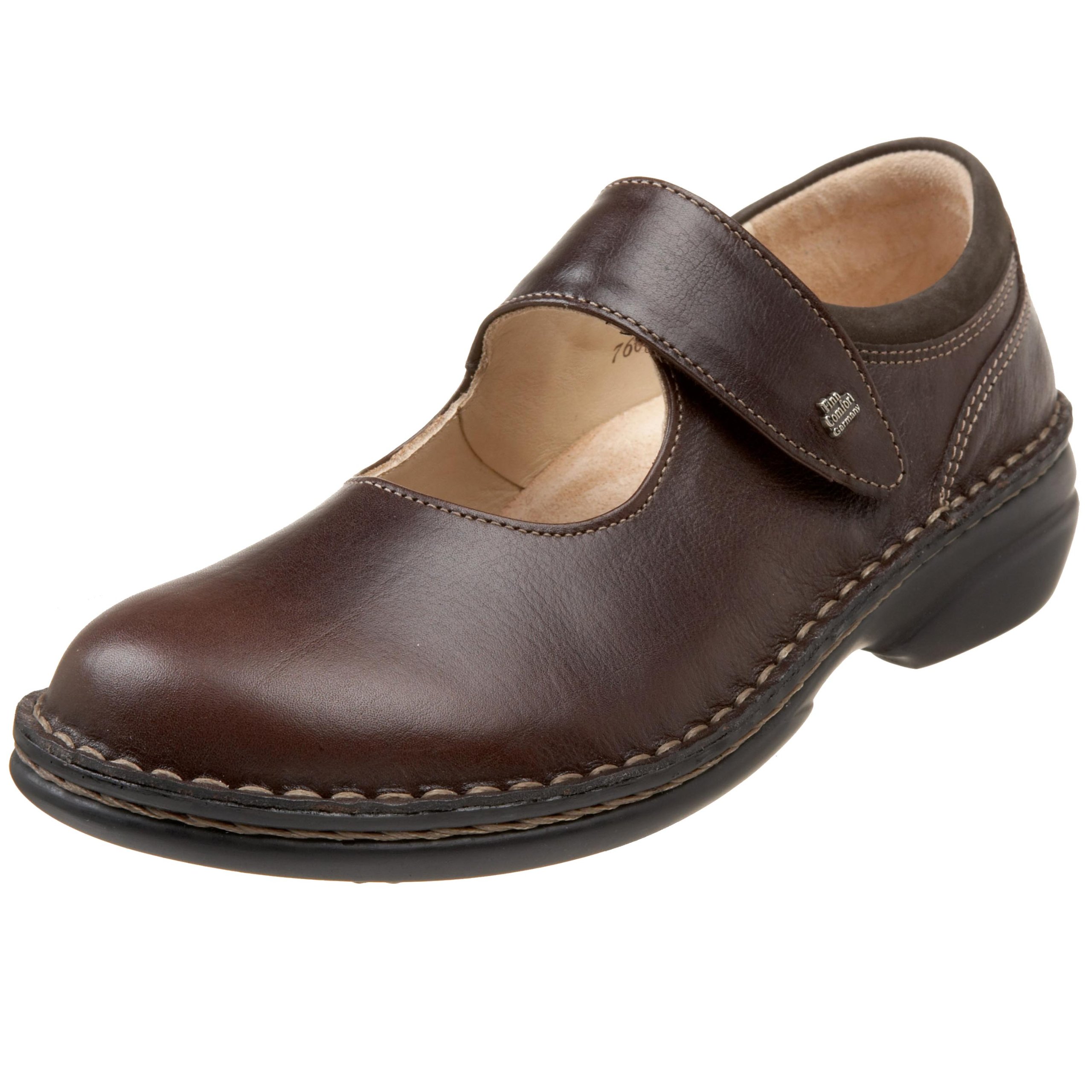 Finn Comfort Women's Sonoma Comfortable Sandals - Premium Leather Arch Support for All-Day Wear - Perfect for Walking, Travel & Casual Outings
