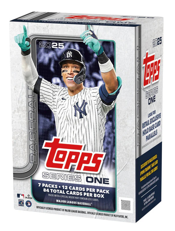 2025 Topps Series 1 Baseball Blaster Box - 36 Trading Cards with Exclusive Inserts - Collectible Sports Cards for Baseball Fans - Perfect for Trading, Collecting, and Displaying