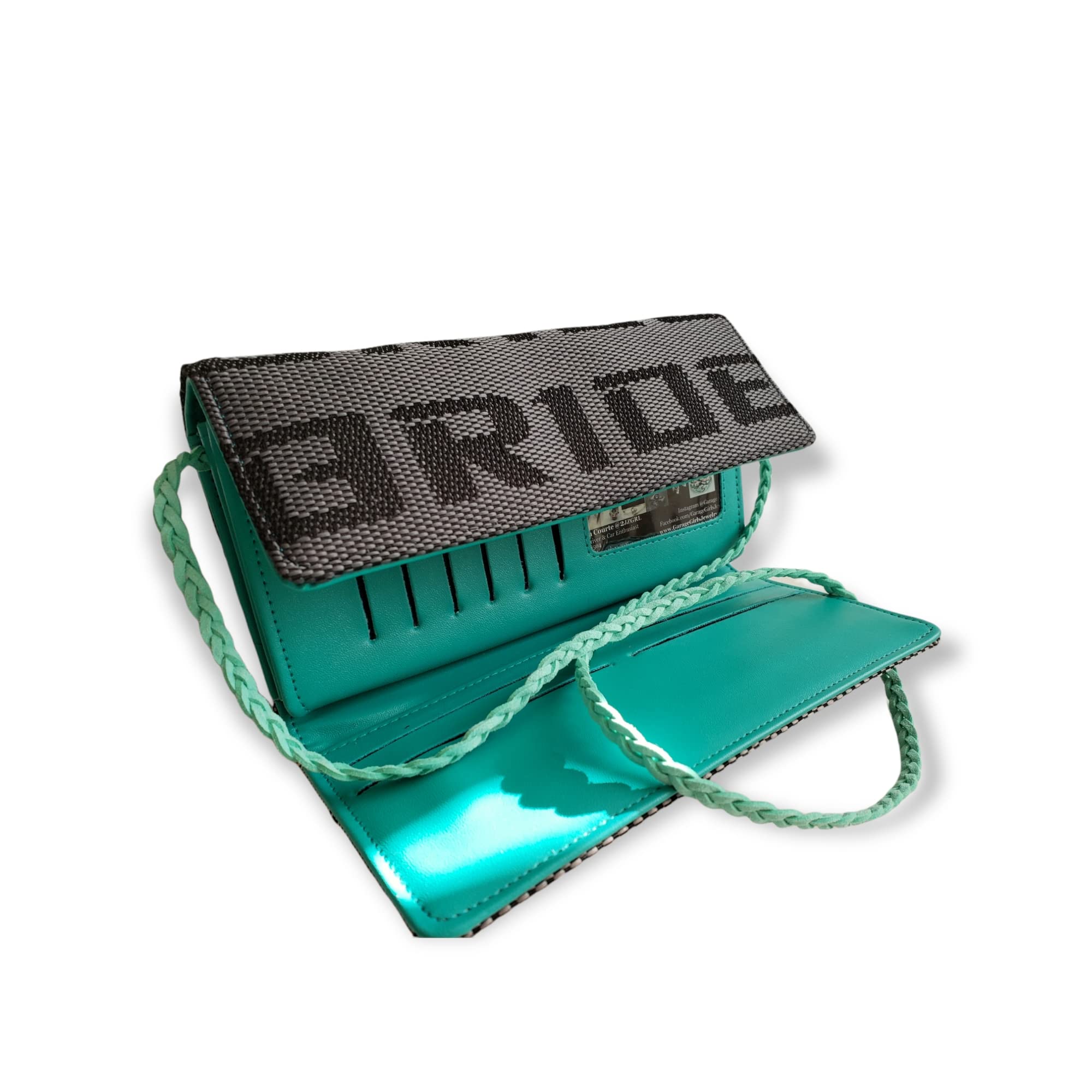 BRIDE Racing Wallet with Strap - JDM Style for Car Enthusiasts