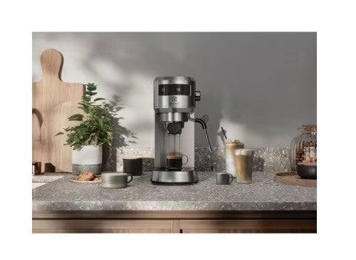 Electrolux E5EC1 50ST 1L UltimateTaste 500 Espresso Coffee Machine for Home Barista - Perfect for Morning Brews, Office Use & Entertaining Guests