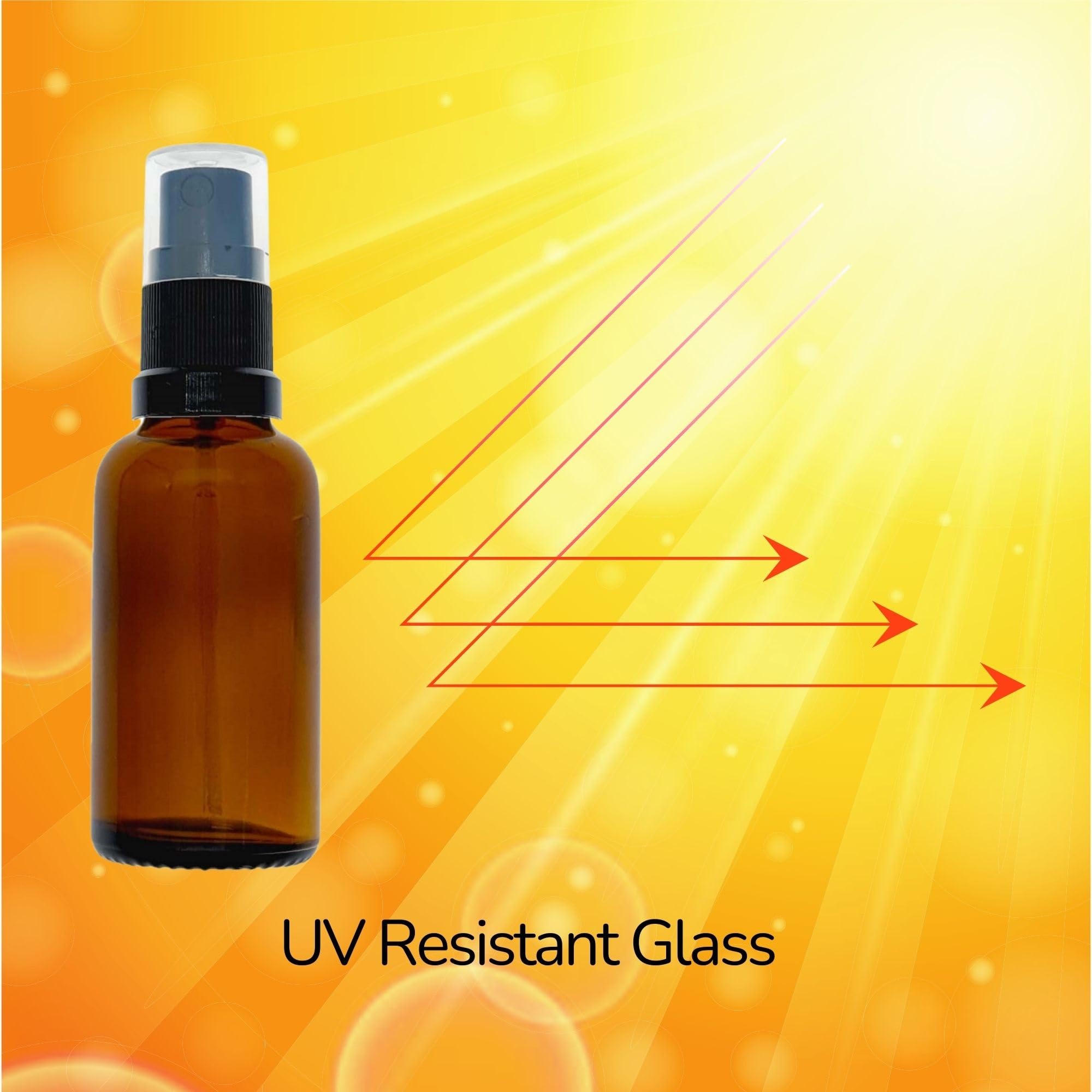 15ml Amber Glass Spray Bottles (5-Pack) - Essential Oil Diffuser, DIY Perfume & Skincare - Perfect for Aromatherapy, Hair Mist, Face Toner & Home Cleaning - Refillable Fine Mist Sprayer for Beauty & Travel Use
