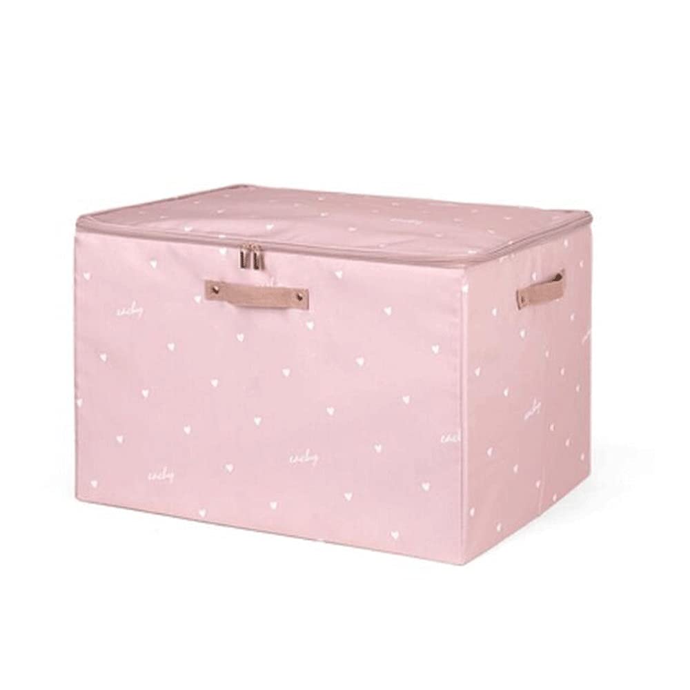 WOCOYO Large Capacity Foldable Storage Boxes - Cloth Clothing Organizer, Quilt & Wardrobe Storage Box for Home (3 Sizes: S/M/L) | Perfect for Closet, Bedroom & Seasonal Storage