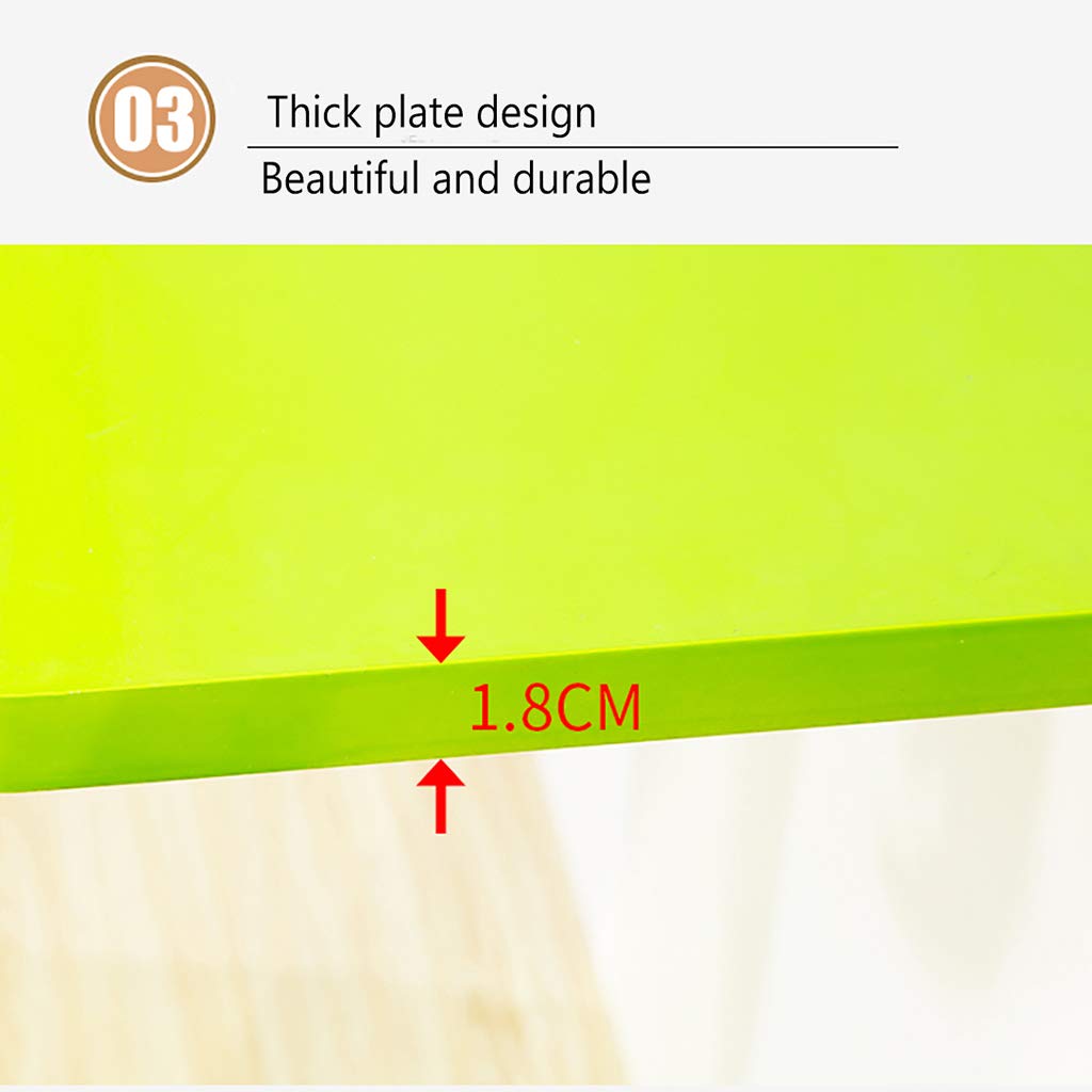 Wall-Mounted Drop-Leaf Table - Space Saving Floating Wooden Desk for Home Office, Laundry Room & Small Spaces - Perfect as Computer Desk, Workstation or Foldable Dining Table