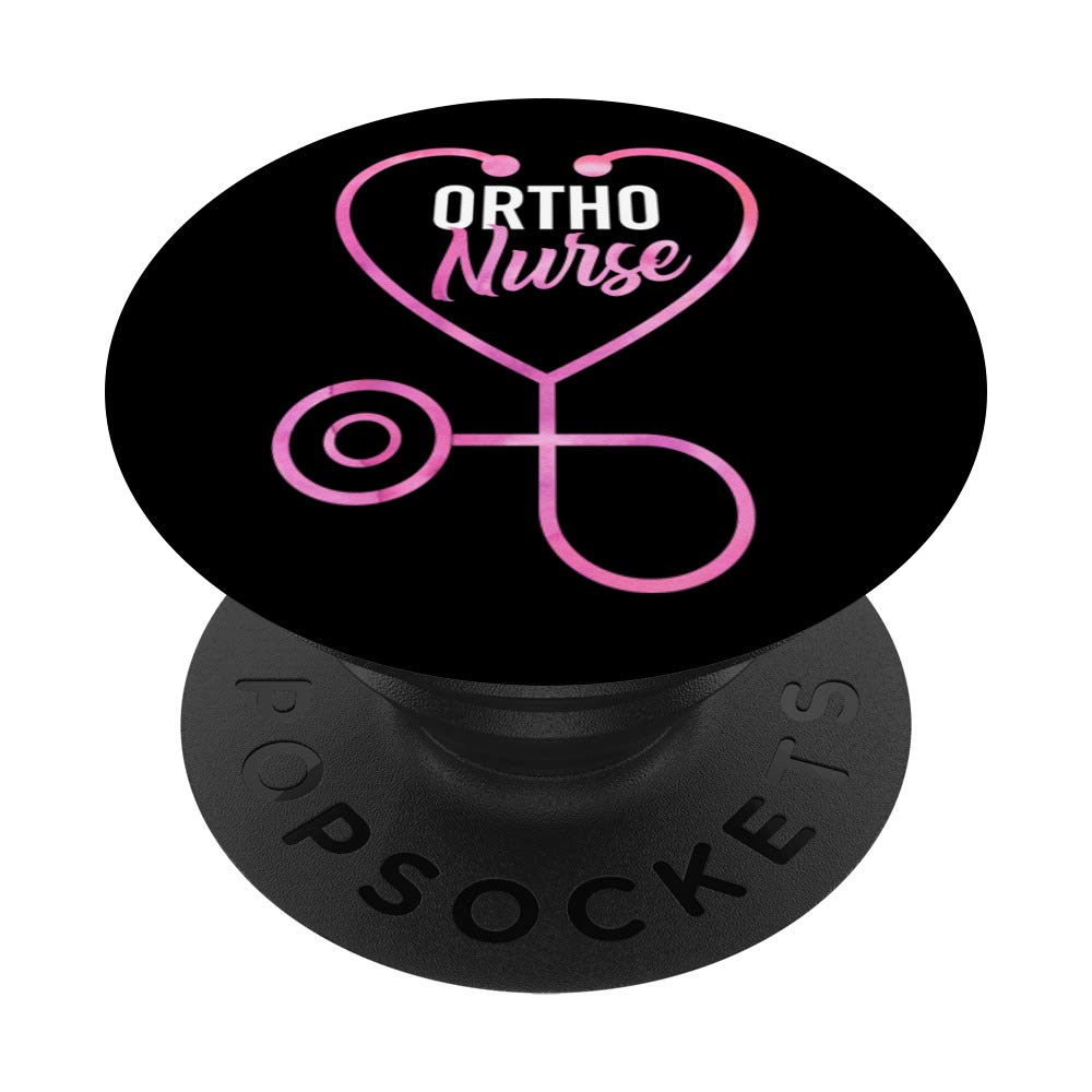 Orthopedic Nurse Practitioner Gift - Ortho Nurse PopSockets Phone Grip & Stand for iPhone, Samsung & Tablets - Perfect for Healthcare Workers, Students & Medical Professionals