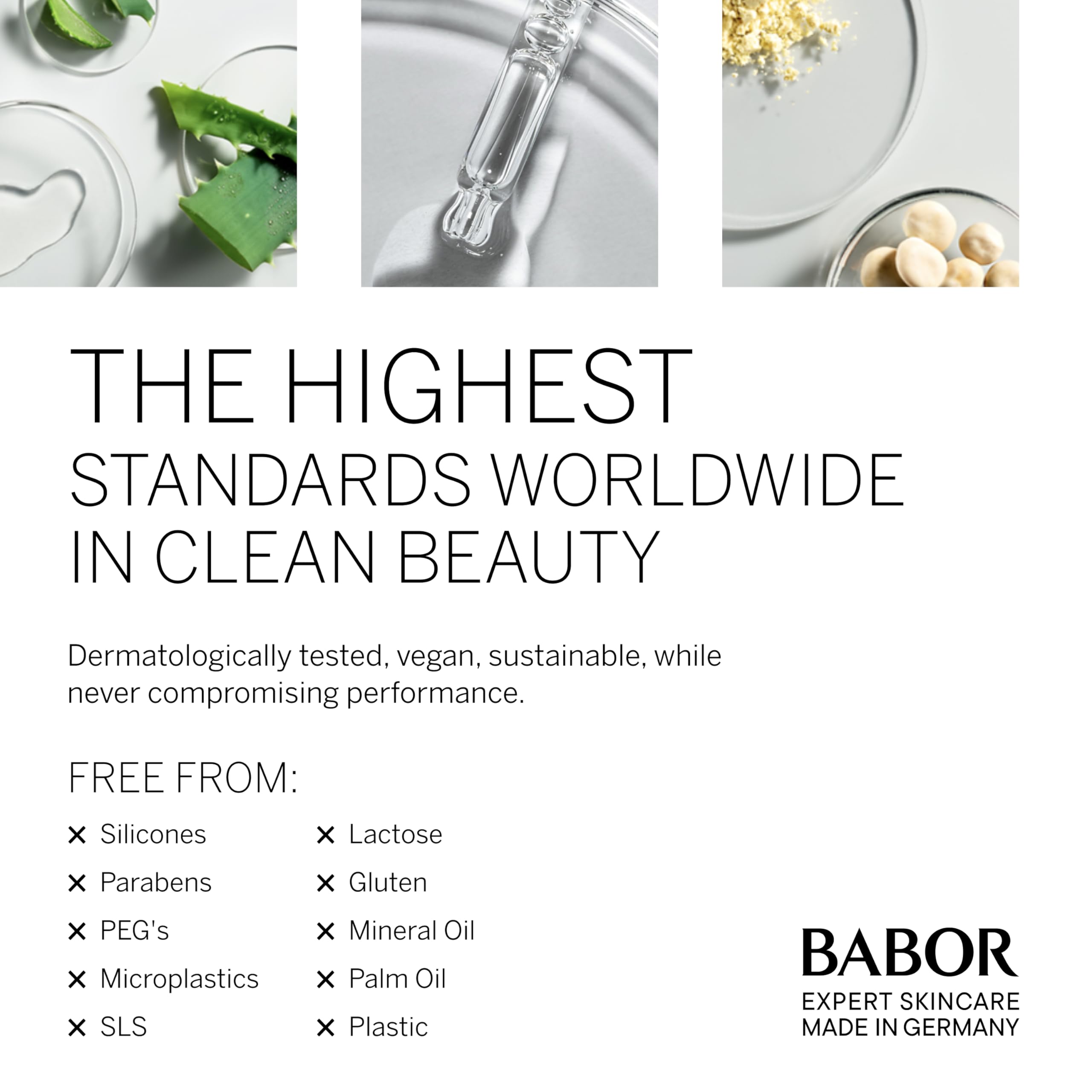 BABOR Refining Enzyme & Vitamin C Cleanser - Exfoliating Face Wash for Brightening & Smoothing Skin - Full & Travel Size Bundle - Perfect for Travel & Daily Skincare Routine