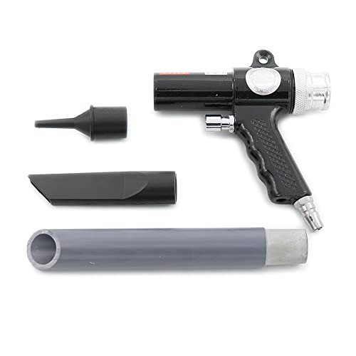 2 in 1 Air Vacuum Blow Gun - Dual Function Pneumatic Tool Kit for Dust & Wood Chips Cleaning | Industrial & Workshop Use | Perfect for Cars, Electronics & Machinery Maintenance