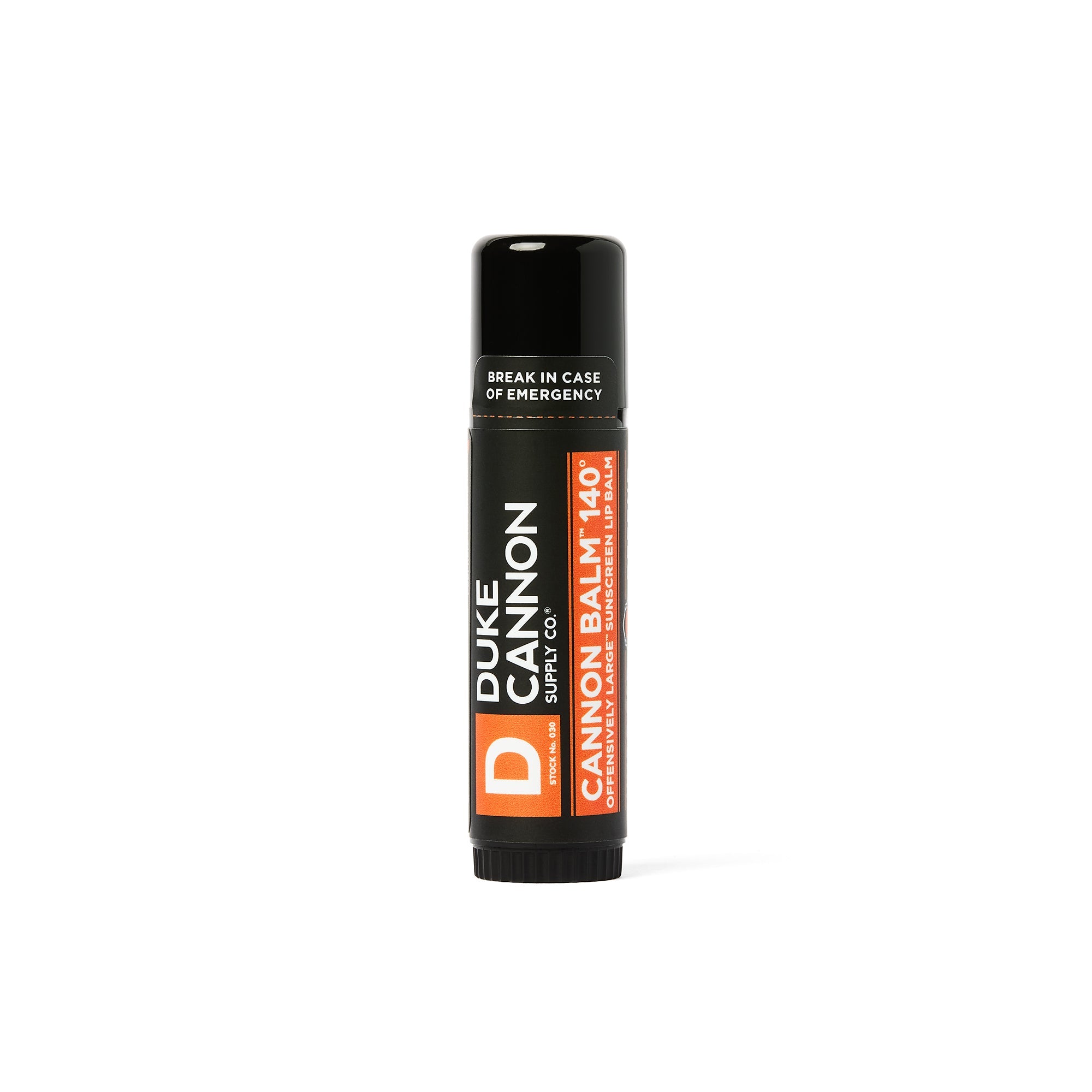 Duke Cannon Lip Balm 140 - Moisturizing & Long-Lasting Lip Care for Men - Perfect for Outdoor Activities, Hiking, and Cold Weather Protection