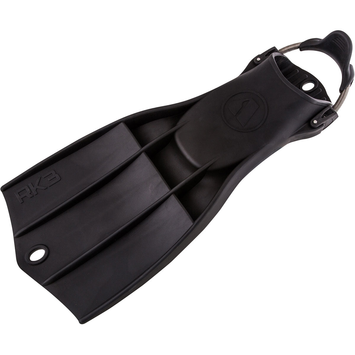 Apeks RK3 Black Scuba Diving Fins - Lightweight & Durable for Snorkeling, Freediving & Underwater Exploration