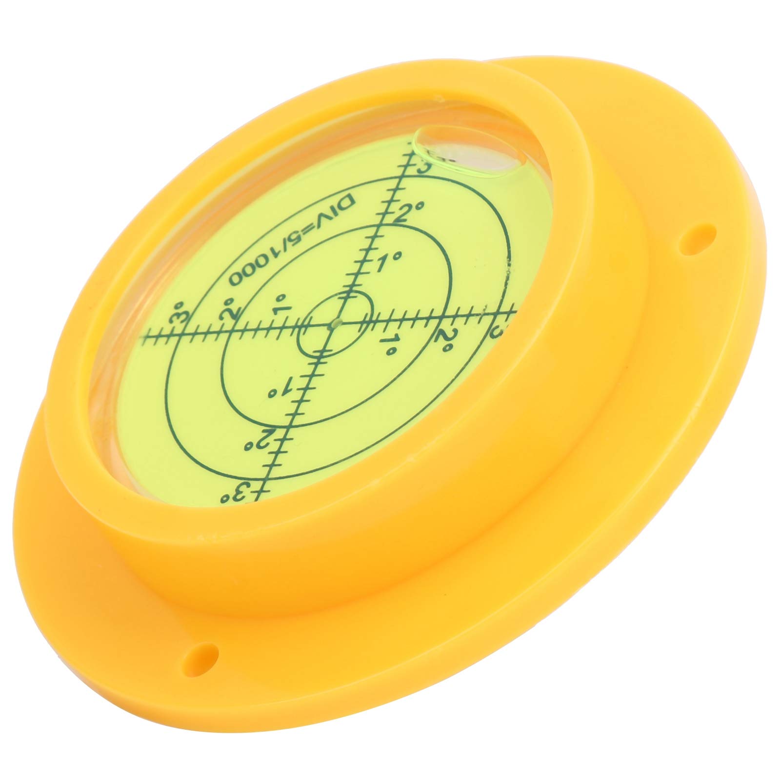 90mm Round Bubble Level with Scale - Durable & Portable Transparent Leveling Tool for Cameras, Electronic Scales, and Measuring Devices | Perfect for DIY Projects, Construction, and Precision Work