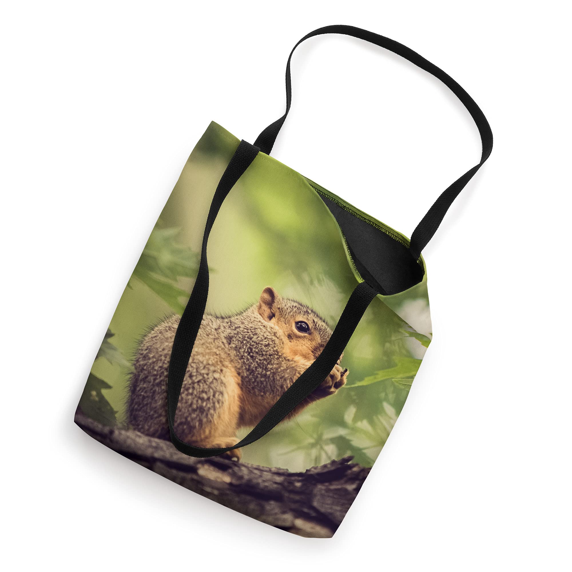 Cute Baby Squirrel Tote Bag for Women - Eco-Friendly Canvas Shopping Bag - Perfect for Groceries, Beach Trips & Daily Use