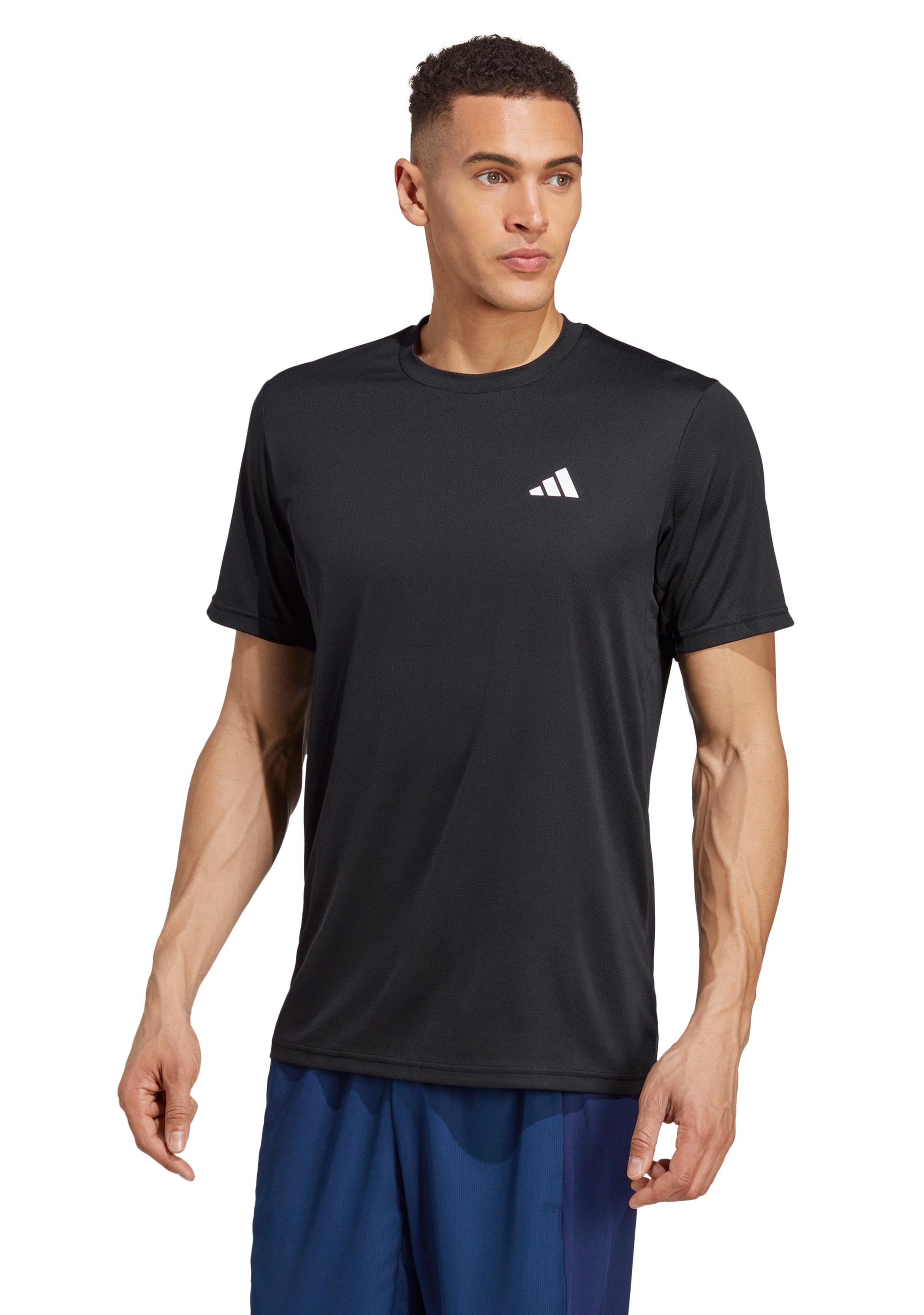 Adidas Men's Train Essential Training T-Shirt - Moisture Wicking Workout Tee for Gym, Running & Active Lifestyle