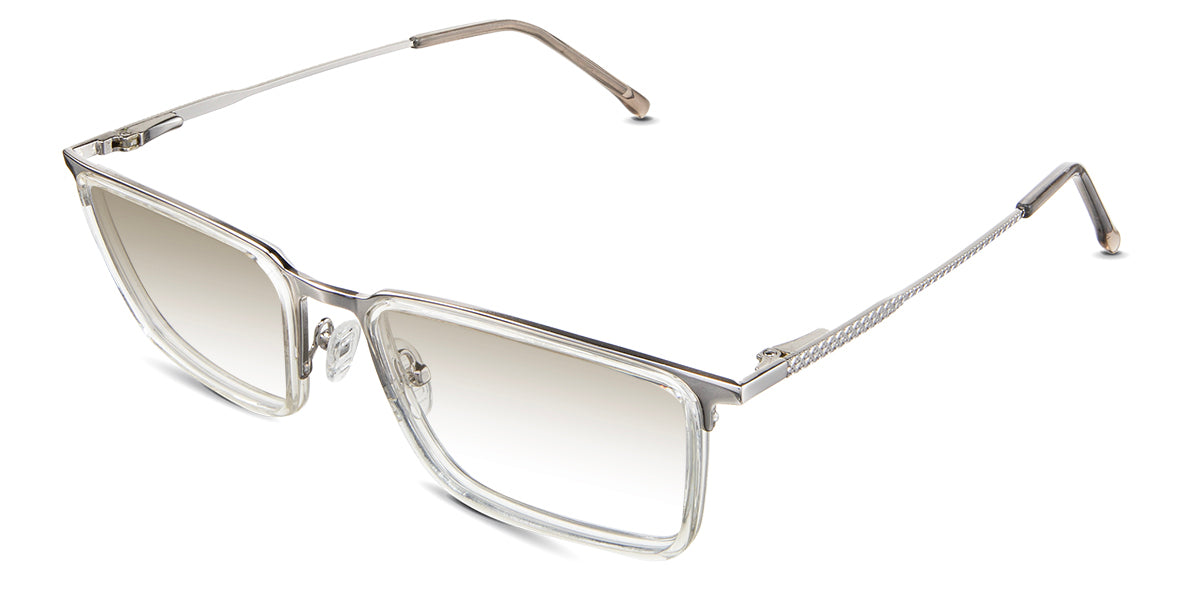 Zayn Men's Prescription Tinted Glasses - Blue Light Blocking & UV Protection for Work, Gaming & Reading
