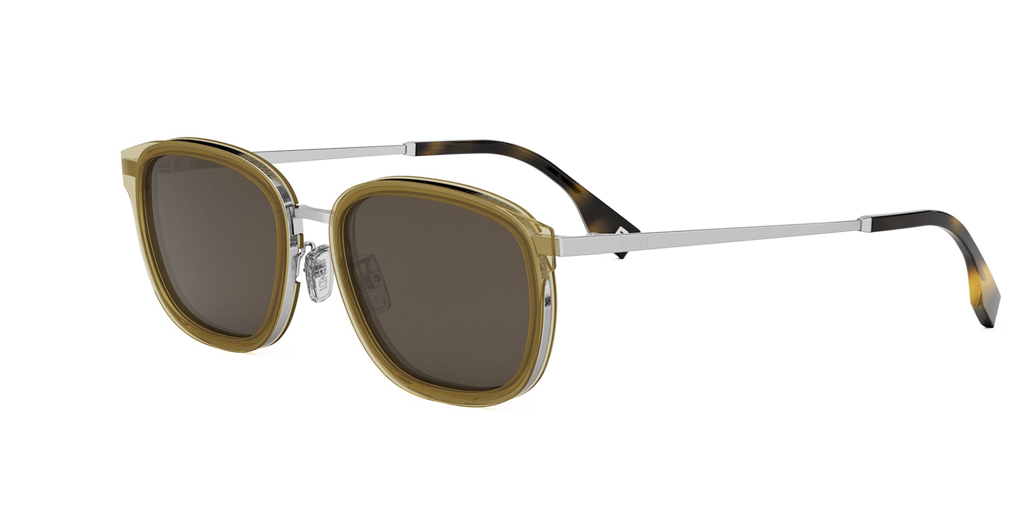 Fendi FE40155U Travel Sunglasses - UV Protection Polarized Lenses for Women - Perfect for Beach, Vacation & Outdoor Adventures