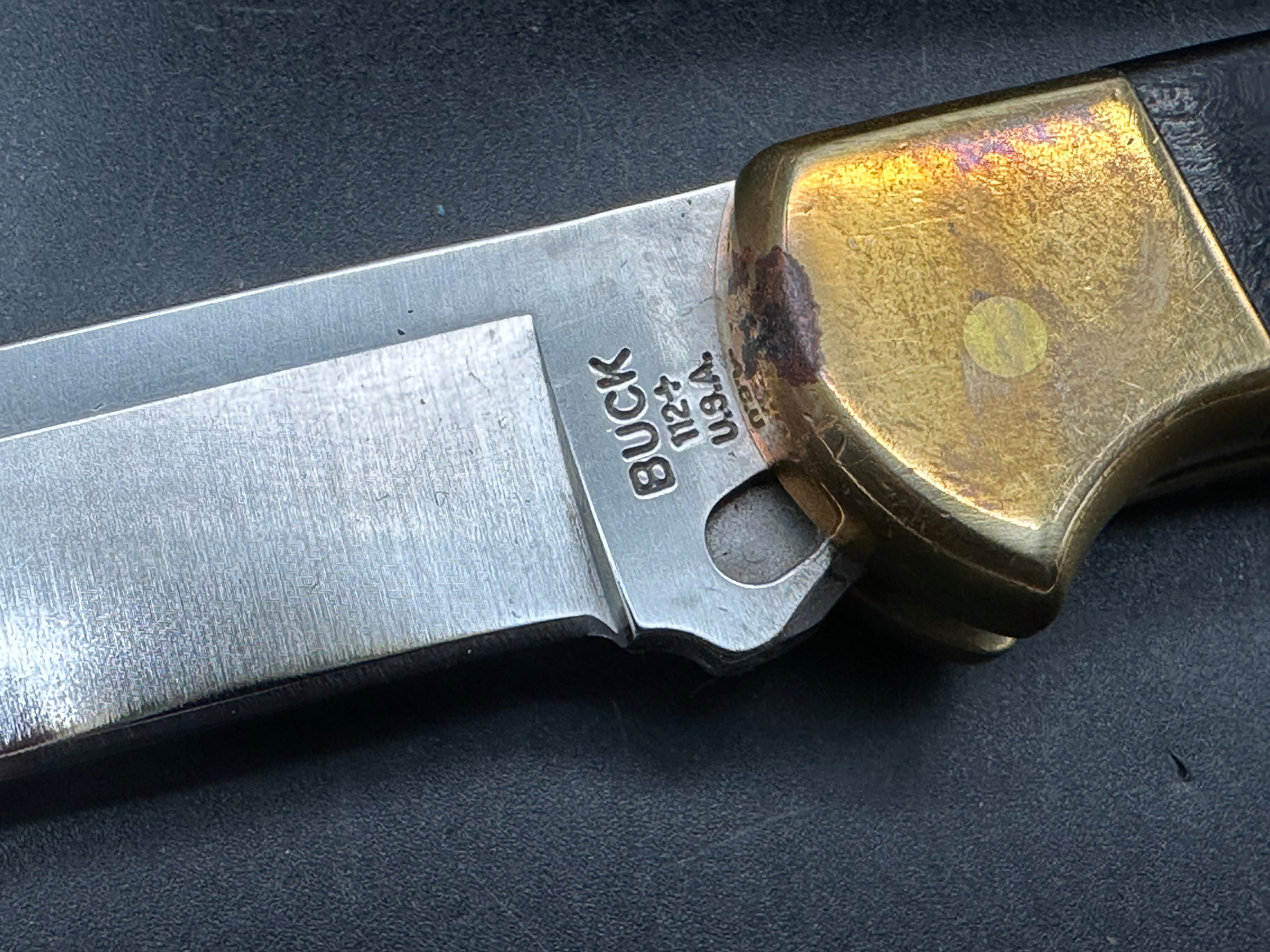 Buck 110 Automatic Knife with Genuine Leather Sheath - EDC Folding Pocket Knife for Hunting, Camping & Outdoor Adventures