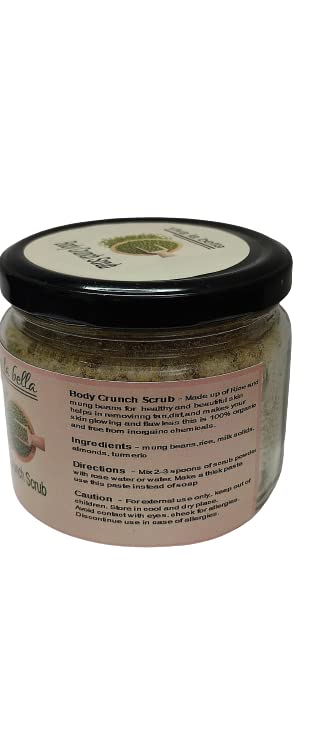 Exfoliating Body Scrub for Smooth Skin - Natural & Hydrating Body Polish for Dry Skin - Perfect for Spa Day & Self-Care Routine
