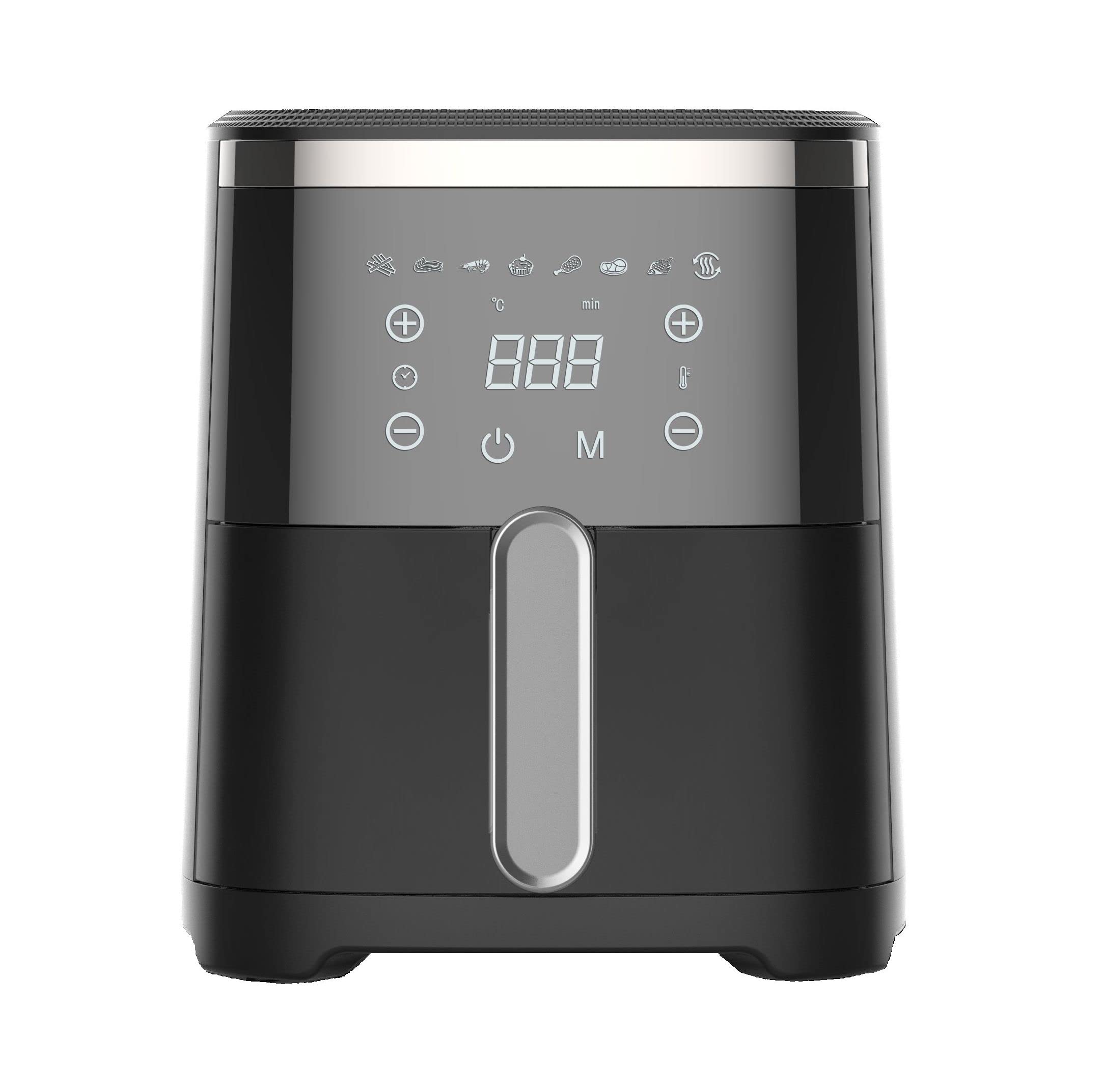 Hometronix 4L Electric Air Fryer - Oil Free Healthy Cooker for Low Fat Chips, Chicken & Vegetables | Perfect for Family Cooking & Quick Meals