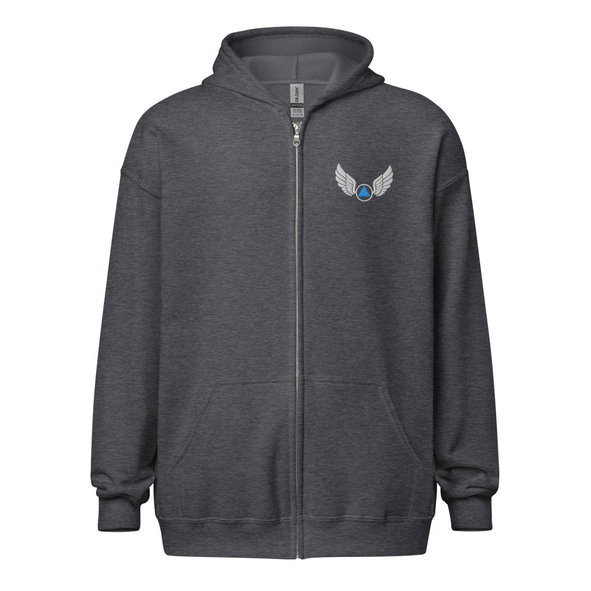 Wings of Recovery Clarity Zip Hoodie - Comfortable & Stylish Pullover for Men & Women - Perfect for Workouts, Yoga, and Casual Wear