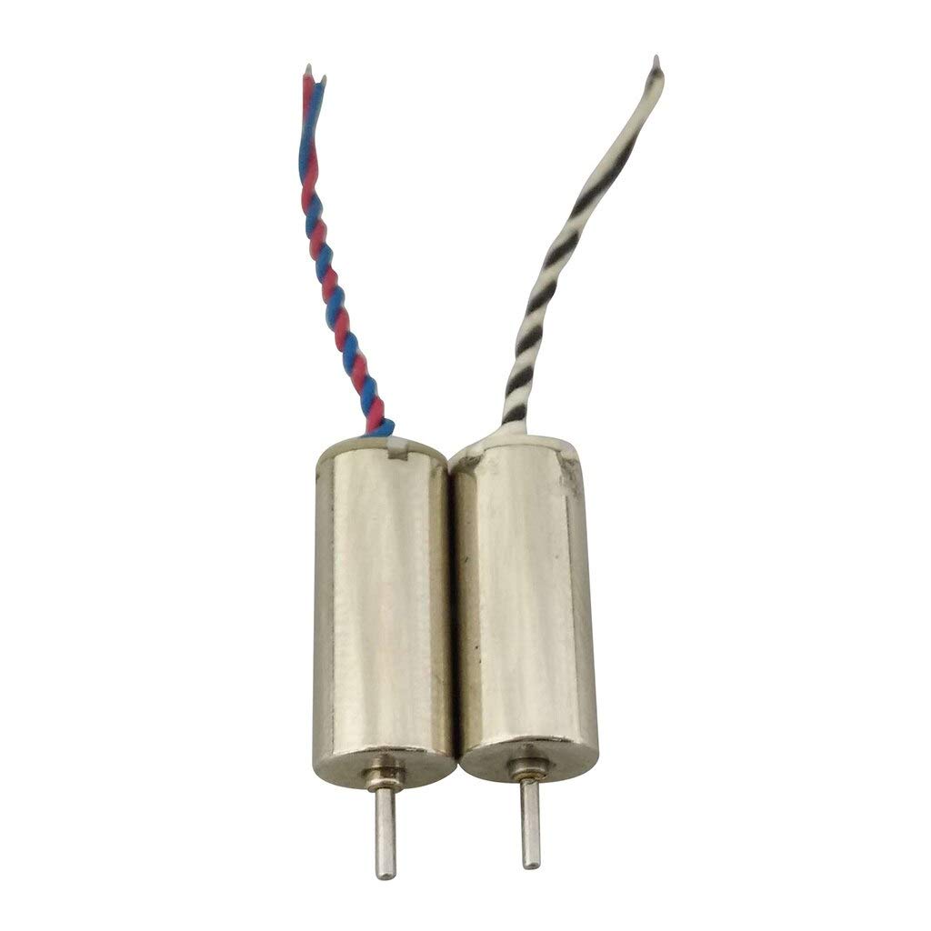 2 PCS CW CCW Replacement Motors for H36 RC Quadcopter Helicopter - Compatible with Remote Control Aircraft Accessories & Engine Parts | Perfect for DIY Drone Repair and RC Helicopter Upgrades