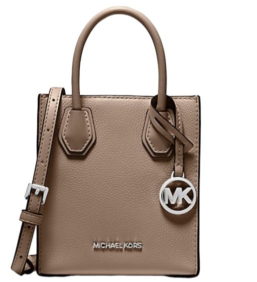 Michael Kors Mercer Extra-Small Pebbled Leather Crossbody Bag in Dusk - Stylish & Compact Women's Shoulder Purse for Everyday Use, Travel & Date Nights