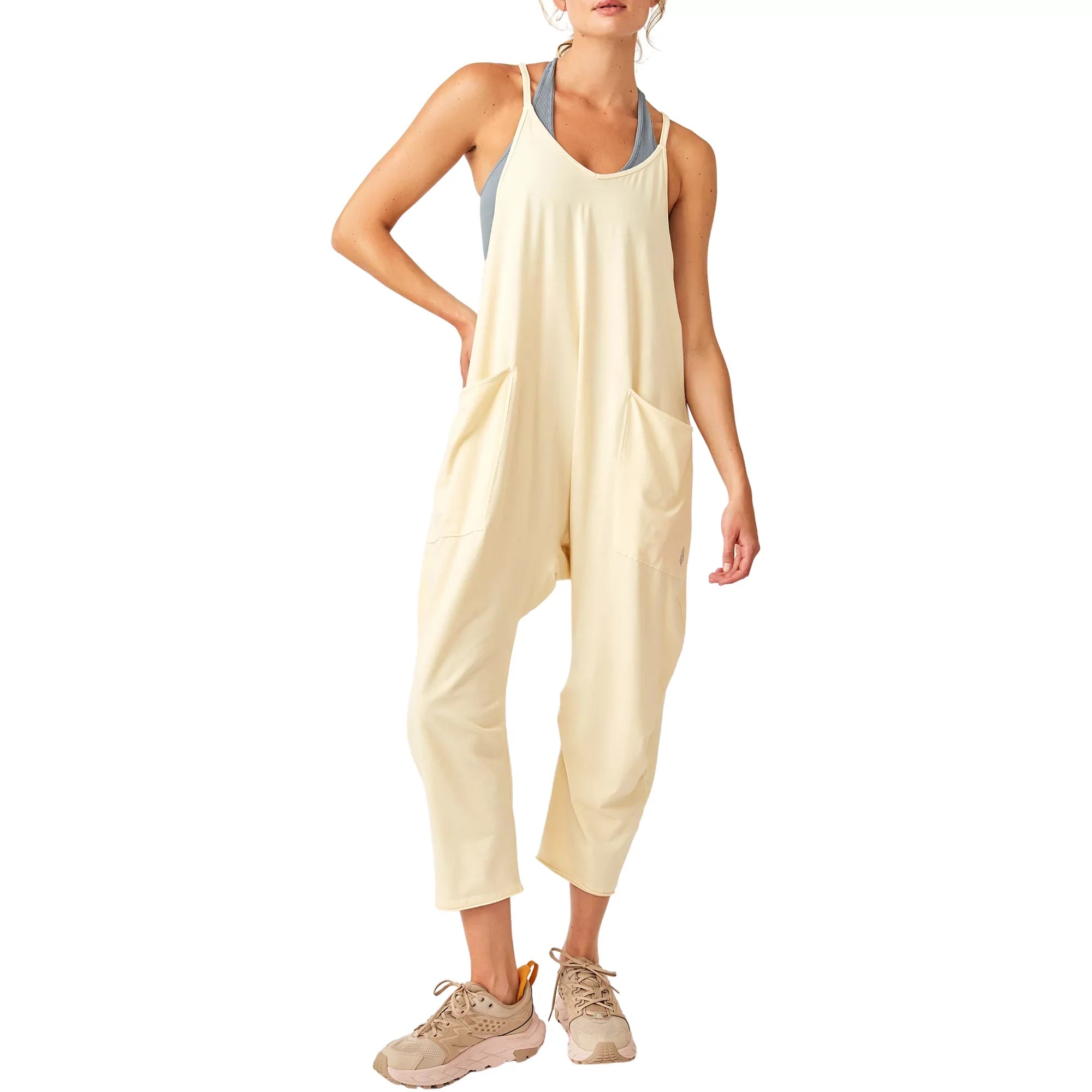Free People Hot Shot Onesie - Women's Stylish & Comfortable Jumpsuit for Casual Wear, Lounge & Outfits