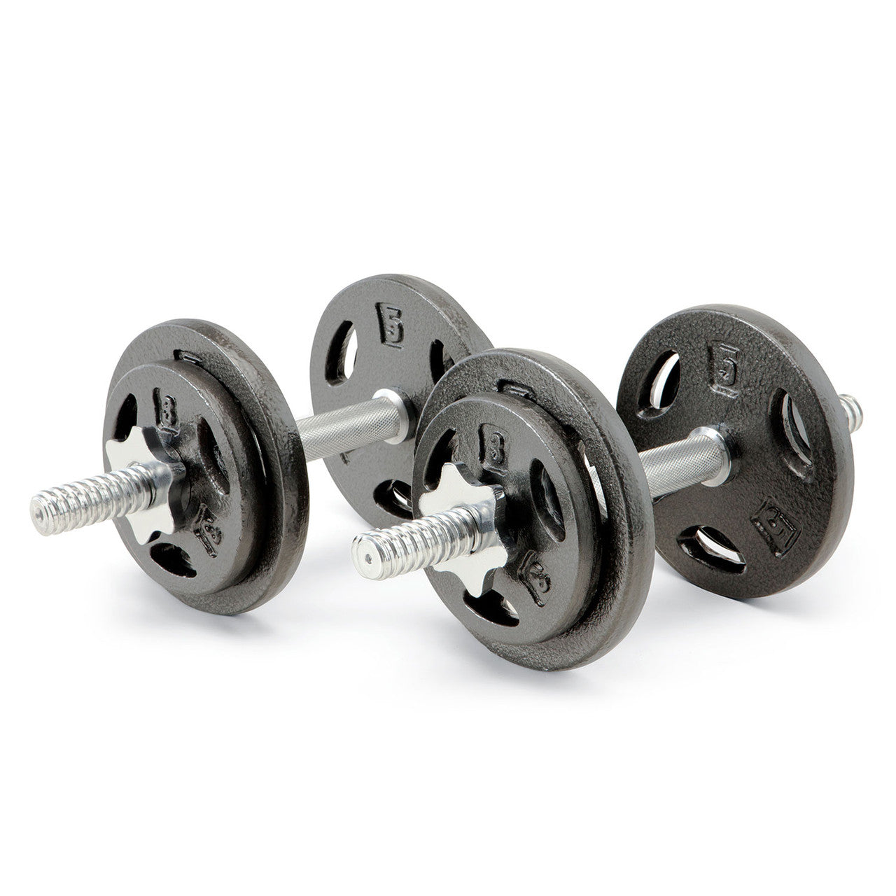 Marcy ADS 42 - 40lb Adjustable 1 Inch Iron Dumbbell Set with Carrying Case for Home Gym & Strength Training | Perfect for Weightlifting, CrossFit & Fitness Workouts