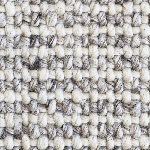 Baya Kansas Floor Rug - Oyster/Natural - 200cm x 300cm (6.6ft x 9.8ft) - Soft Modern Area Rug for Living Room, Bedroom, Office - Non-Slip Comfortable Home Decor