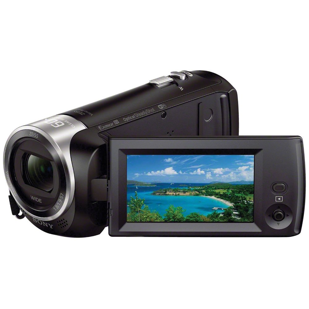 Sony HDRCX440 HD Handycam Camcorder with HDR Video Recording - Perfect for Travel Vlogging, Family Events & Outdoor Adventures