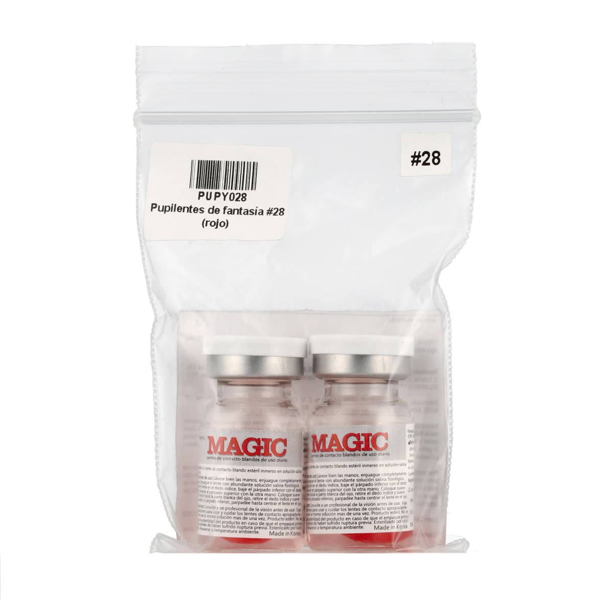 Rojo Magic Colored Contact Lenses - Enhance Your Look for Halloween, Cosplay & Special Events | Comfortable & Stylish Eye Accessories