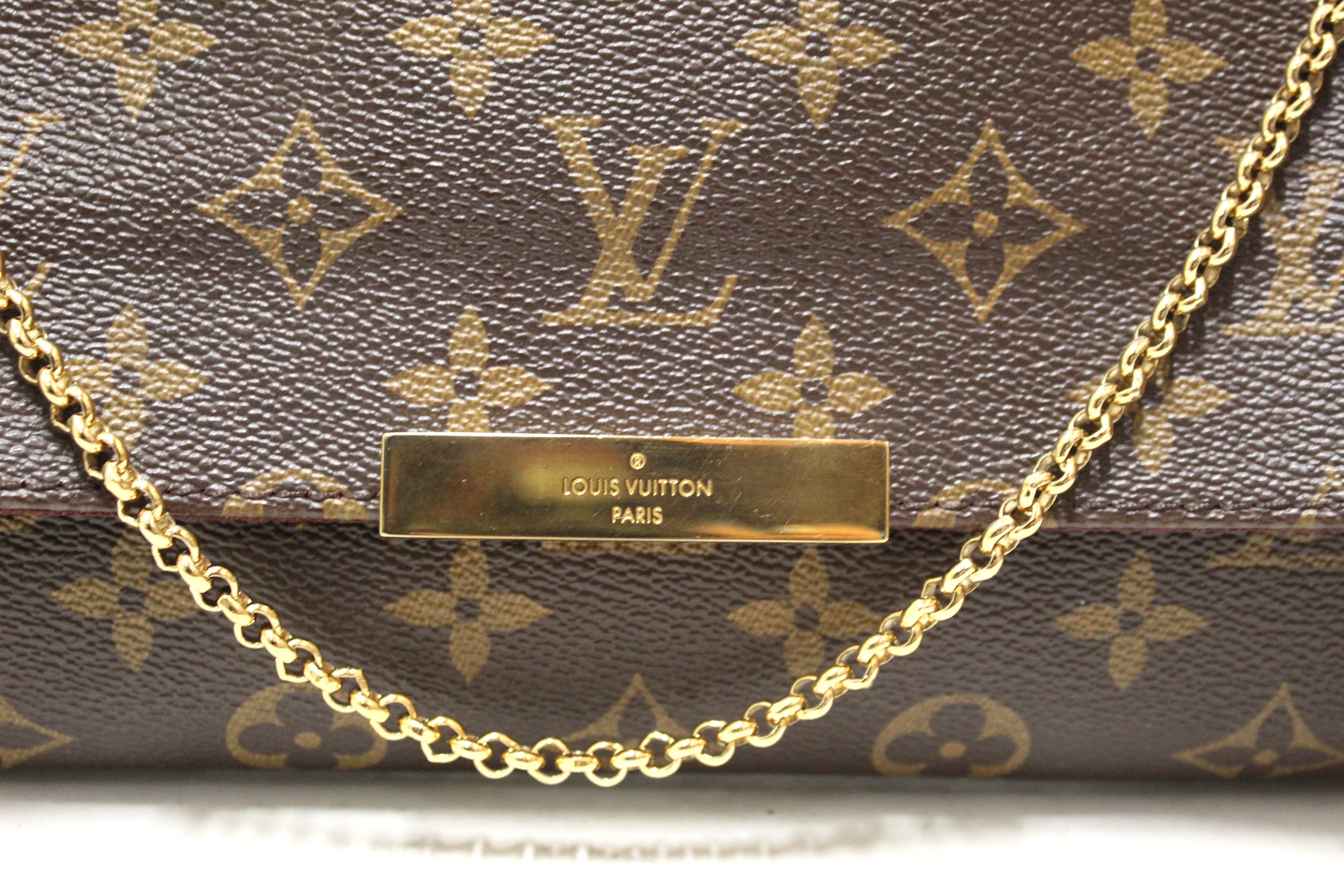 Authentic Louis Vuitton Monogram Favorite MM Crossbody Bag - Luxury Designer Shoulder Purse for Women, Perfect for Daily Use, Travel & Special Occasions