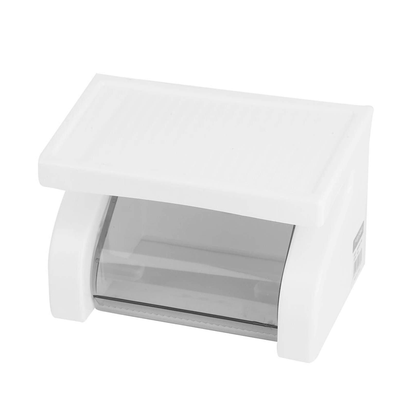 Durable Plastic Toilet Paper Holder - Bathroom Tissue Roll Dispenser with Wall Mount - Perfect for Home, Office, and RV Bathroom Organization
