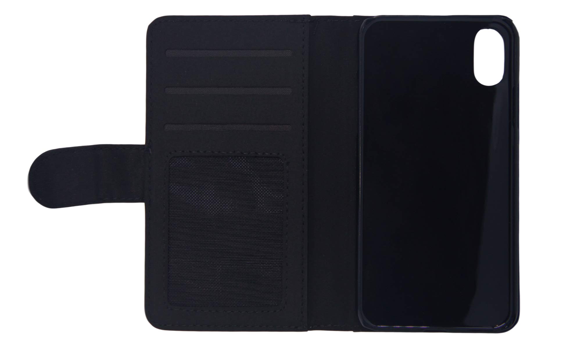 Premium Flip Wallet Phone Case for Apple iPhone X & Xs - Compatible with Sports & Football Fans | Perfect for Daily Use, Travel & Outdoor Activities