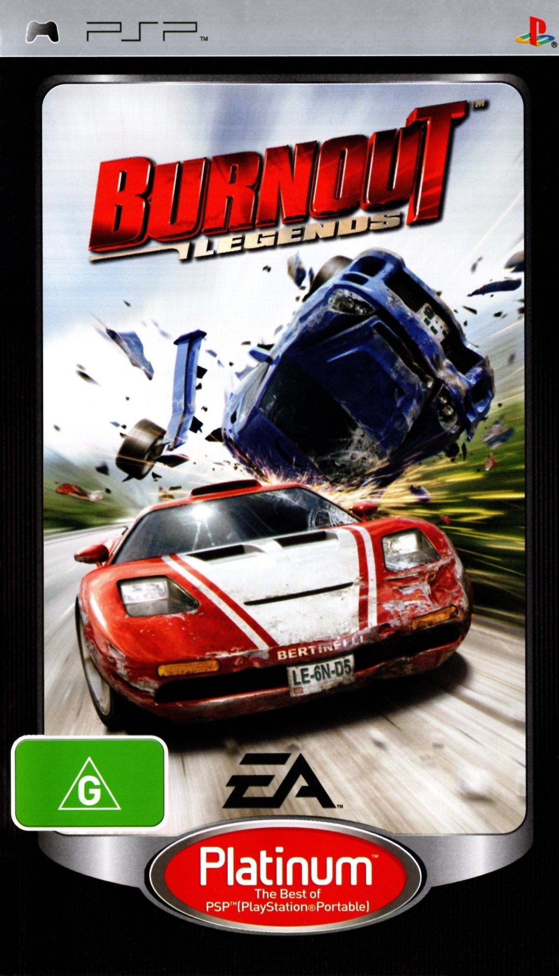 Burnout Legends PSP Game for Playstation Portable - High-Speed Racing Action for Adrenaline Junkies & Car Enthusiasts | Perfect for Commuting, Travel & Competitive Gaming