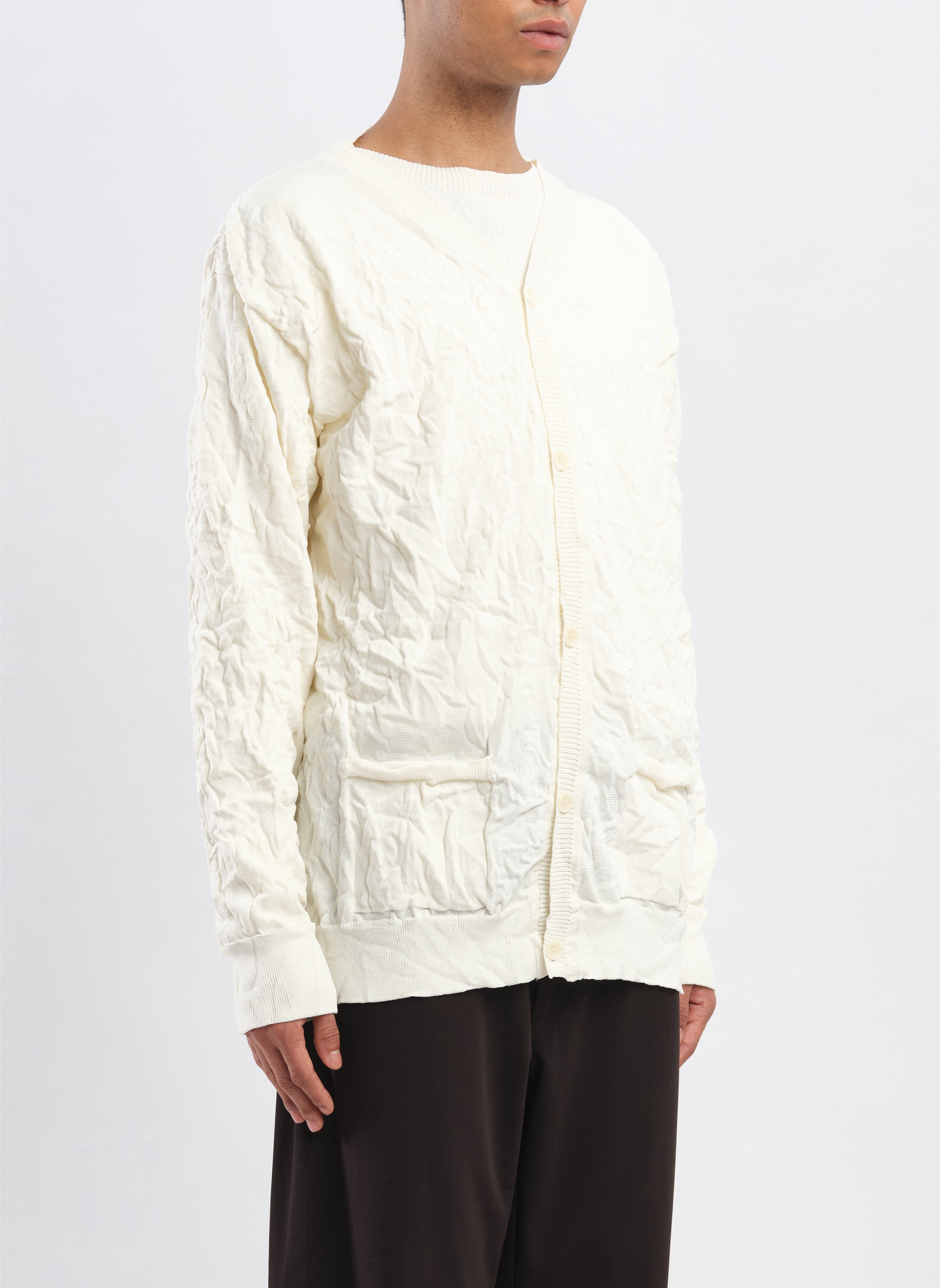 Wrinkle-Resistant Polyester Dry Knit Cardigan for Women - Lightweight Open Front Sweater for Casual Outfits & Office Wear