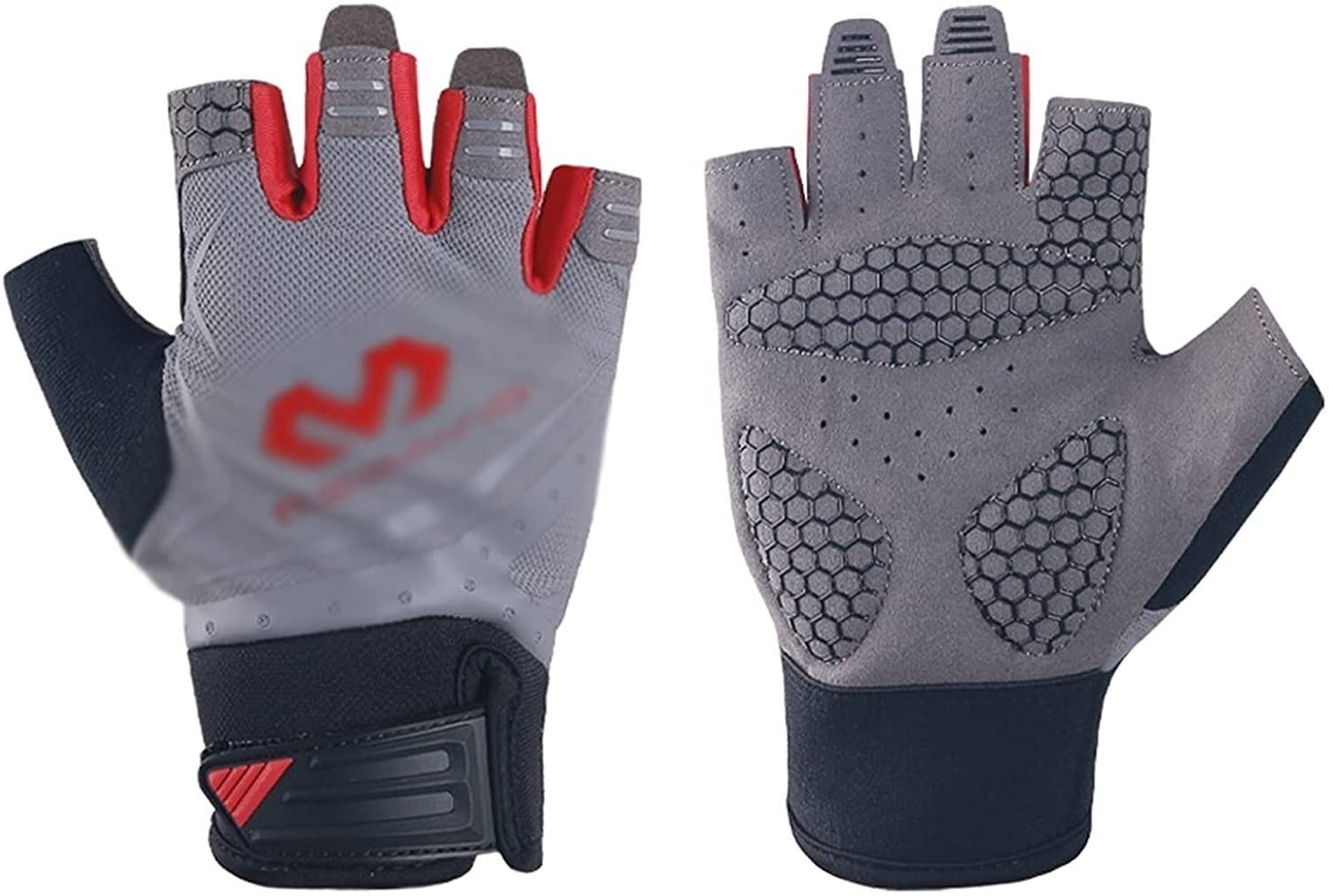 Breathable Half Finger Cycling Gloves for Mountain Biking & Sports - Lightweight Padded Bike Gloves for Men & Women - Perfect for Road Cycling, Commuting & Outdoor Adventures