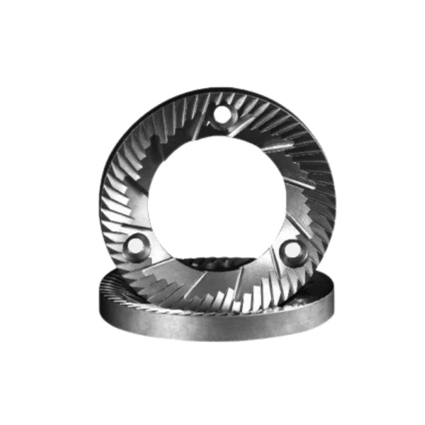 Premium Helfezi Alinox Coated Coffee Grinder Burrs - Durable Stainless Steel for Espresso, French Press & Pour Over Brewing