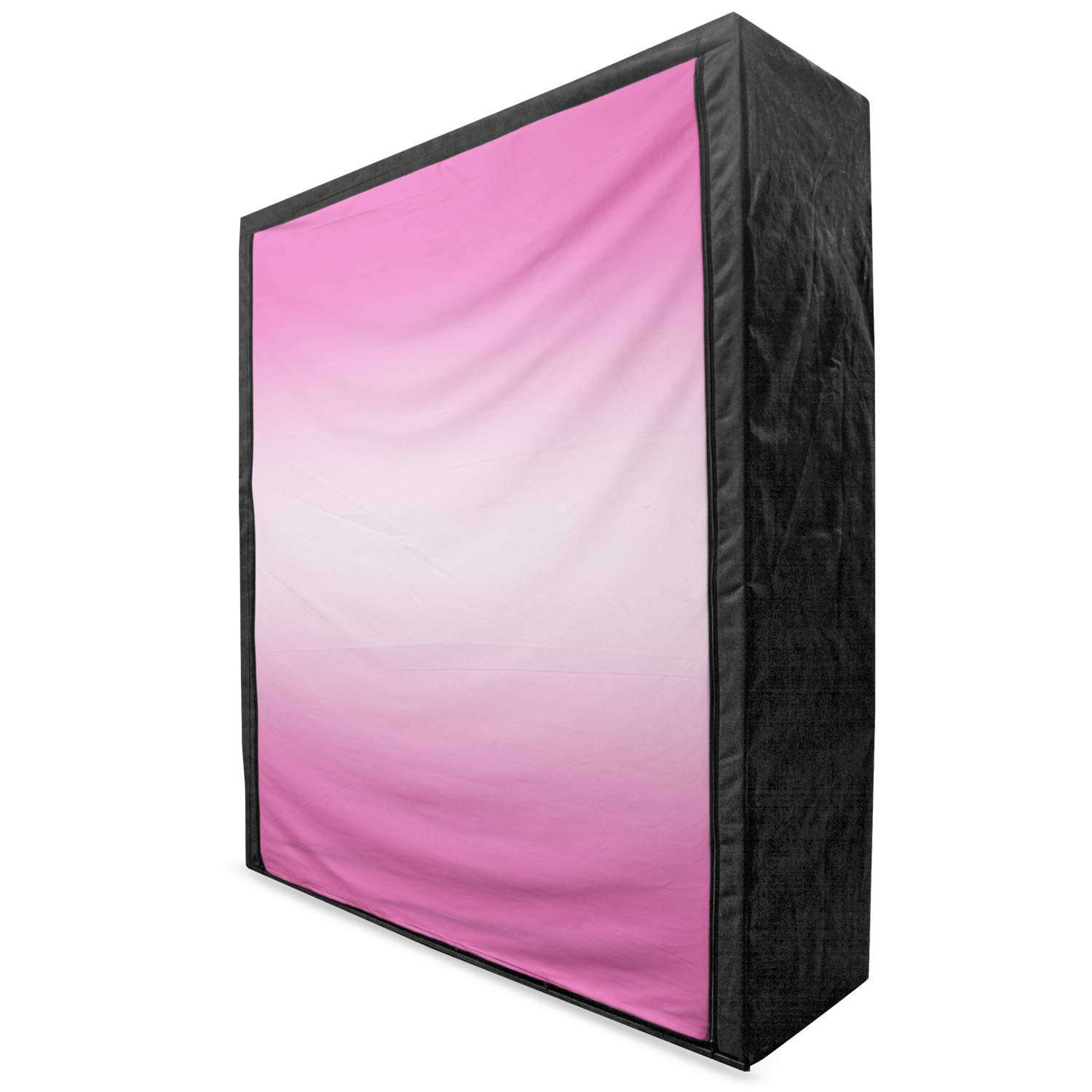 Ambesonne Ombre Portable Fabric Wardrobe with Shelves - 59