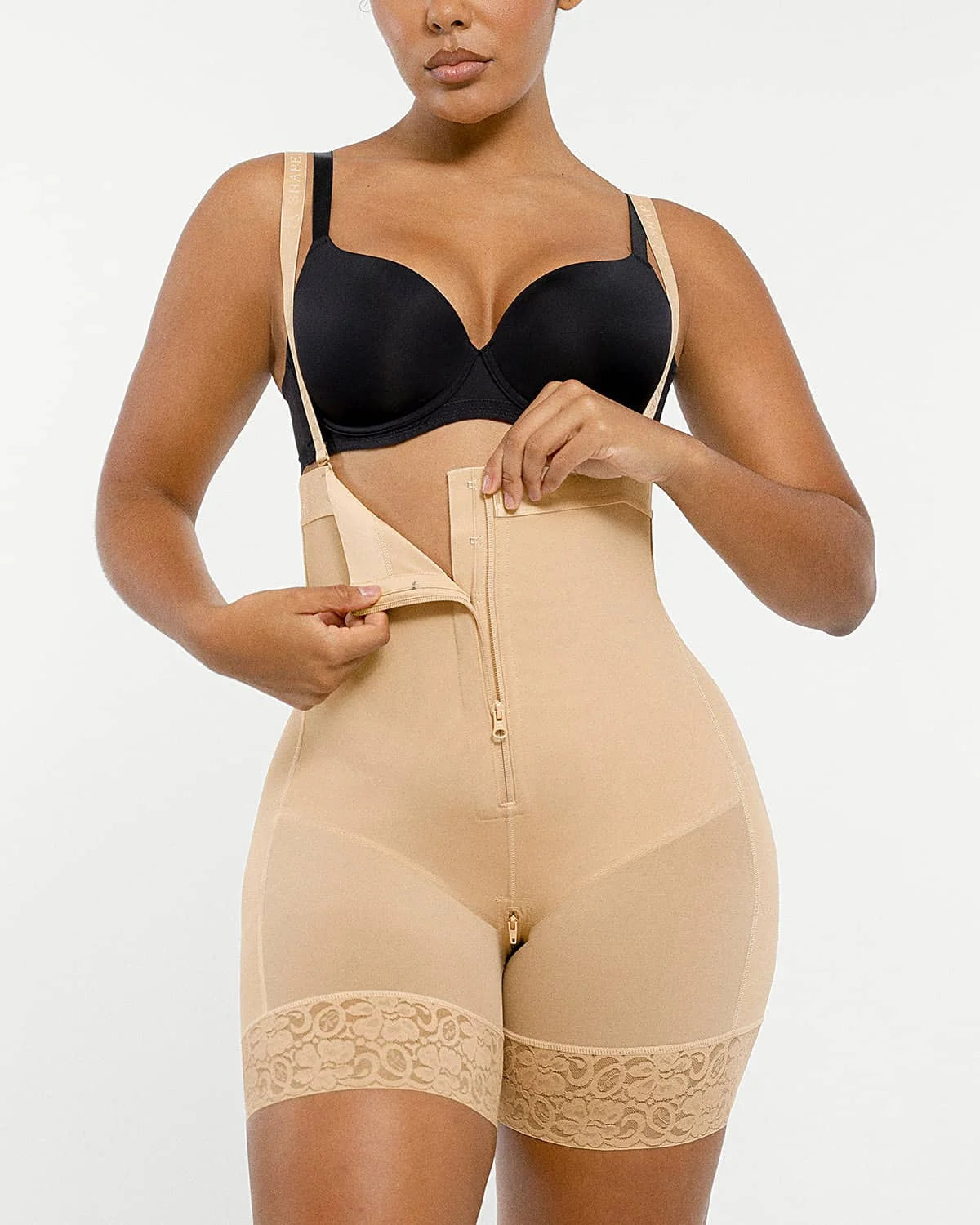 AirSlim® Firm Tummy Control Shapewear Bodysuit with Butt Lifting - Slimming Underwear for Women, Perfect for Workout, Wedding & Everyday Wear